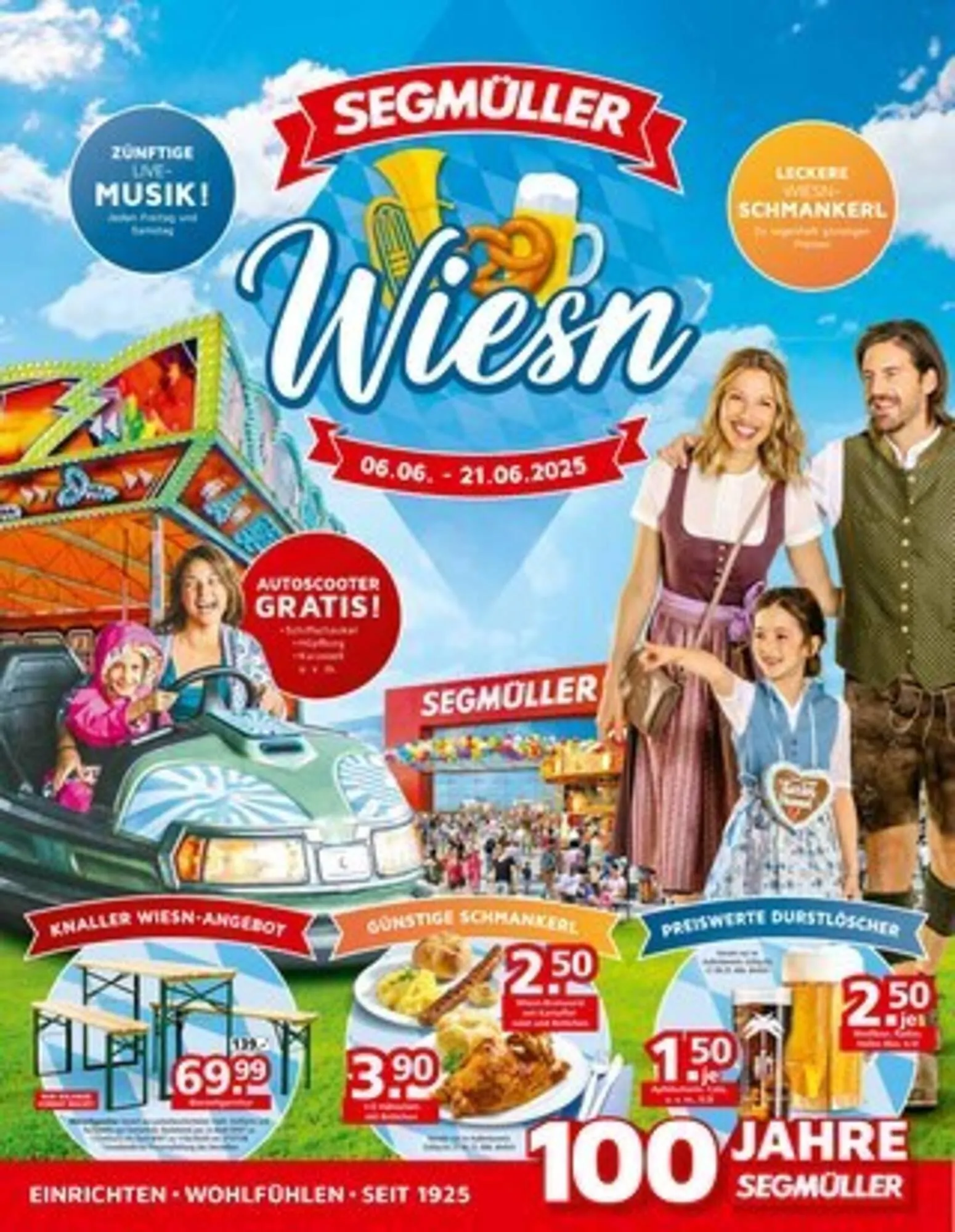 Segmüller Prospekt von 7. Juni bis 21. Juni 2025 - Prospekt seite 1