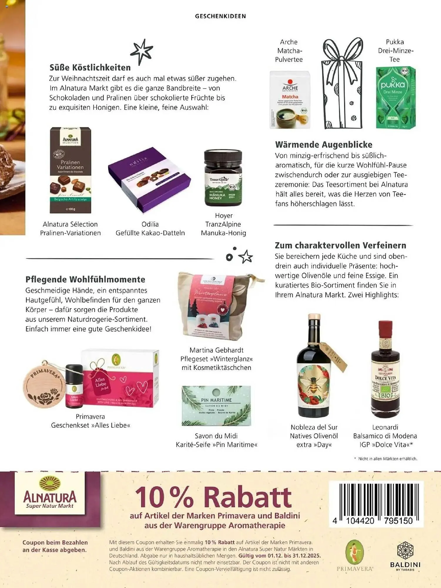Alnatura Prospekt von 1. Dezember bis 31. Dezember 2025 - Prospekt seite 35
