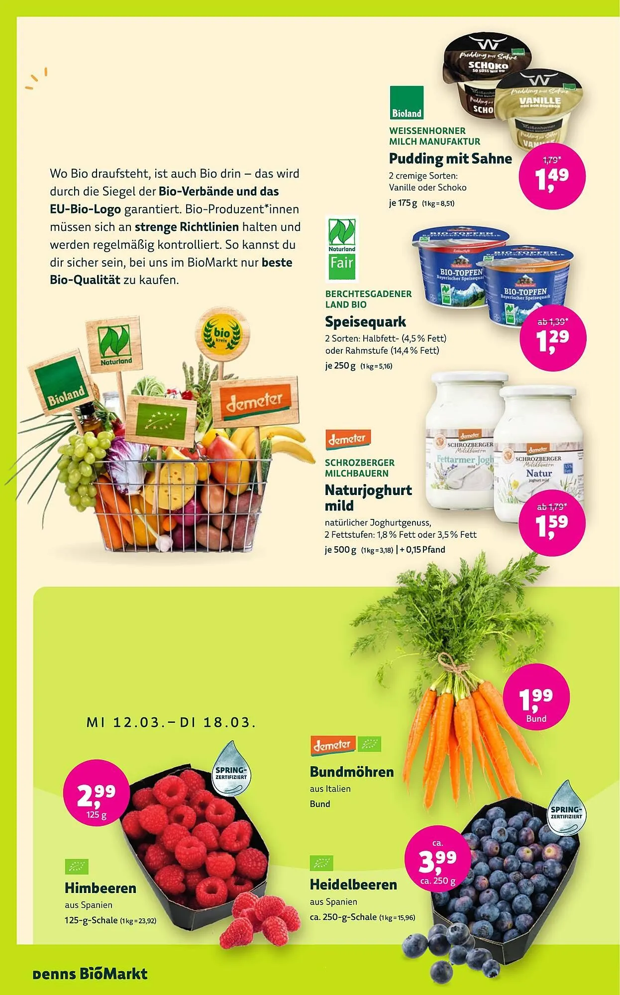 Aleco Biomarkt Prospekt von 12. März bis 25. März 2025 - Prospekt seite 2