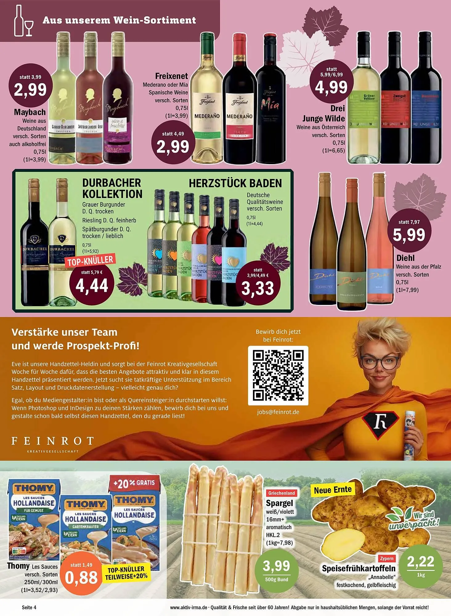 Aktiv Irma Prospekt von 24. März bis 29. März 2025 - Prospekt seite 4