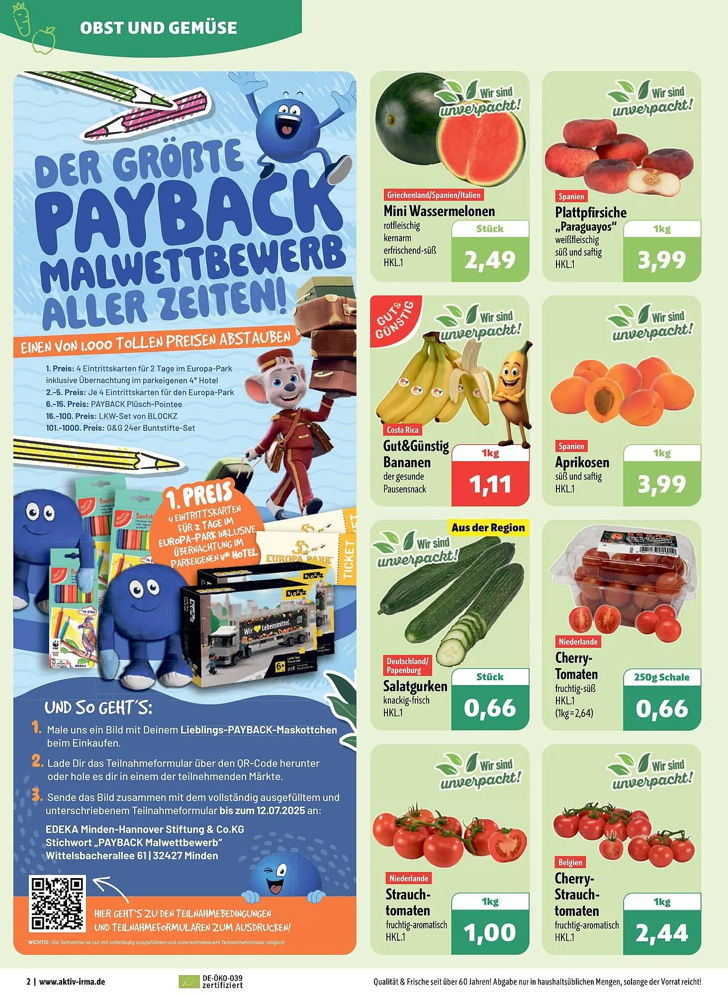 Aktiv Irma Prospekt von 23. Juni bis 28. Juni 2025 - Prospekt seite 2