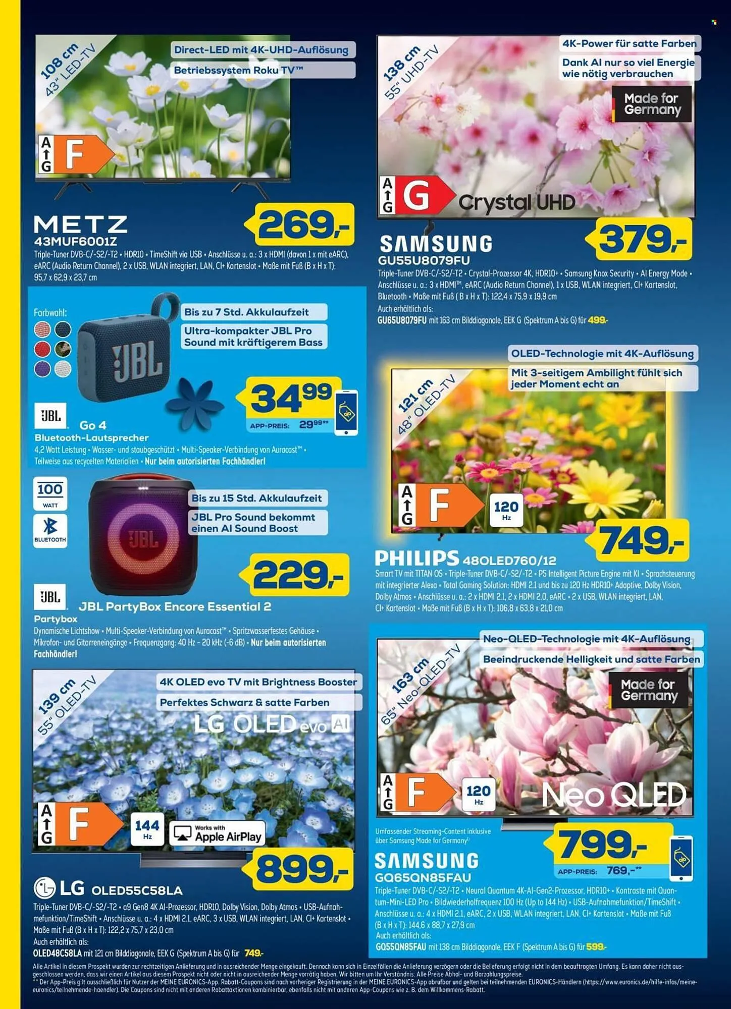Euronics XXL Prospekt von 29. April bis 10. Mai 2026 - Prospekt seite 6