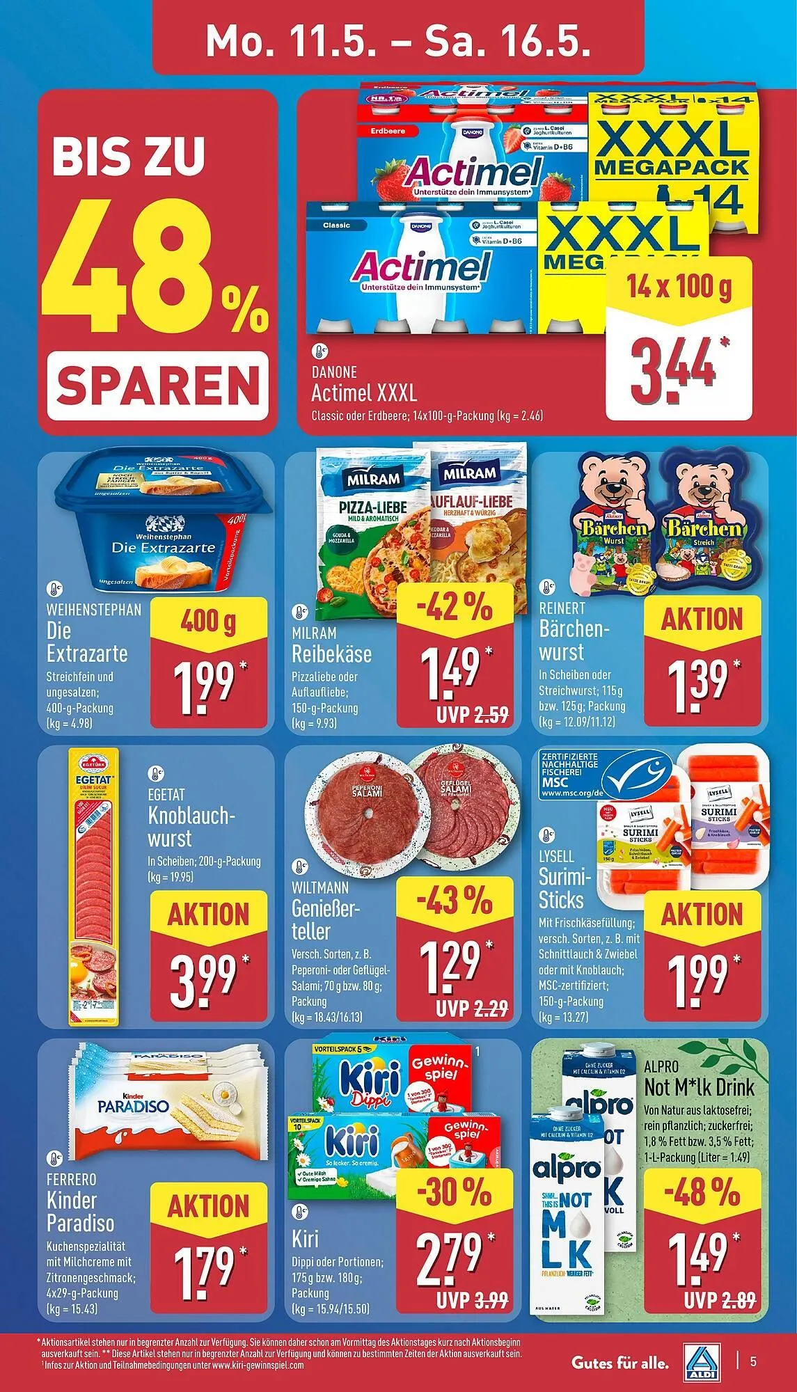 Aldi Nord Prospekt von 11. Mai bis 16. Mai 2026 - Prospekt seite 5