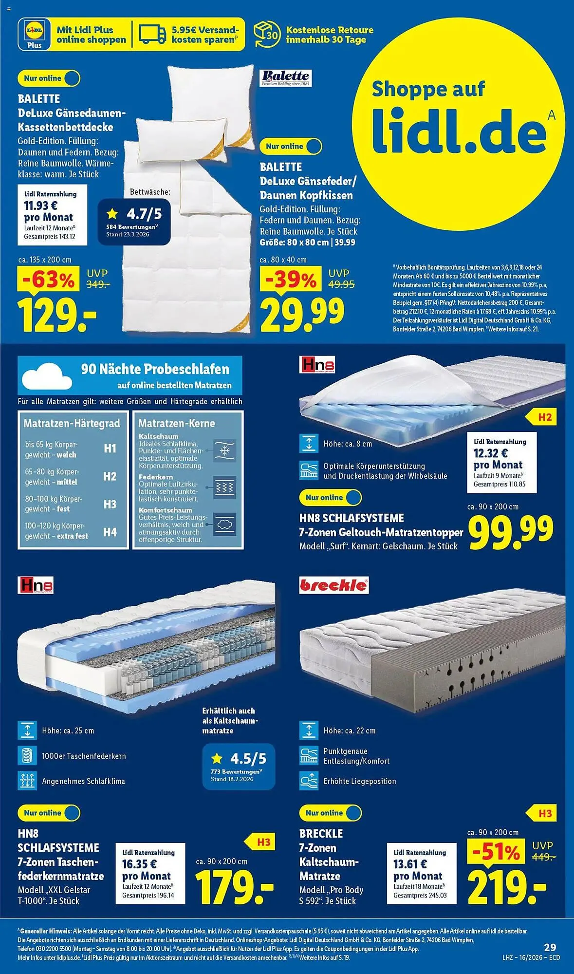 Lidl Prospekt von 13. April bis 18. April 2026 - Prospekt seite 23