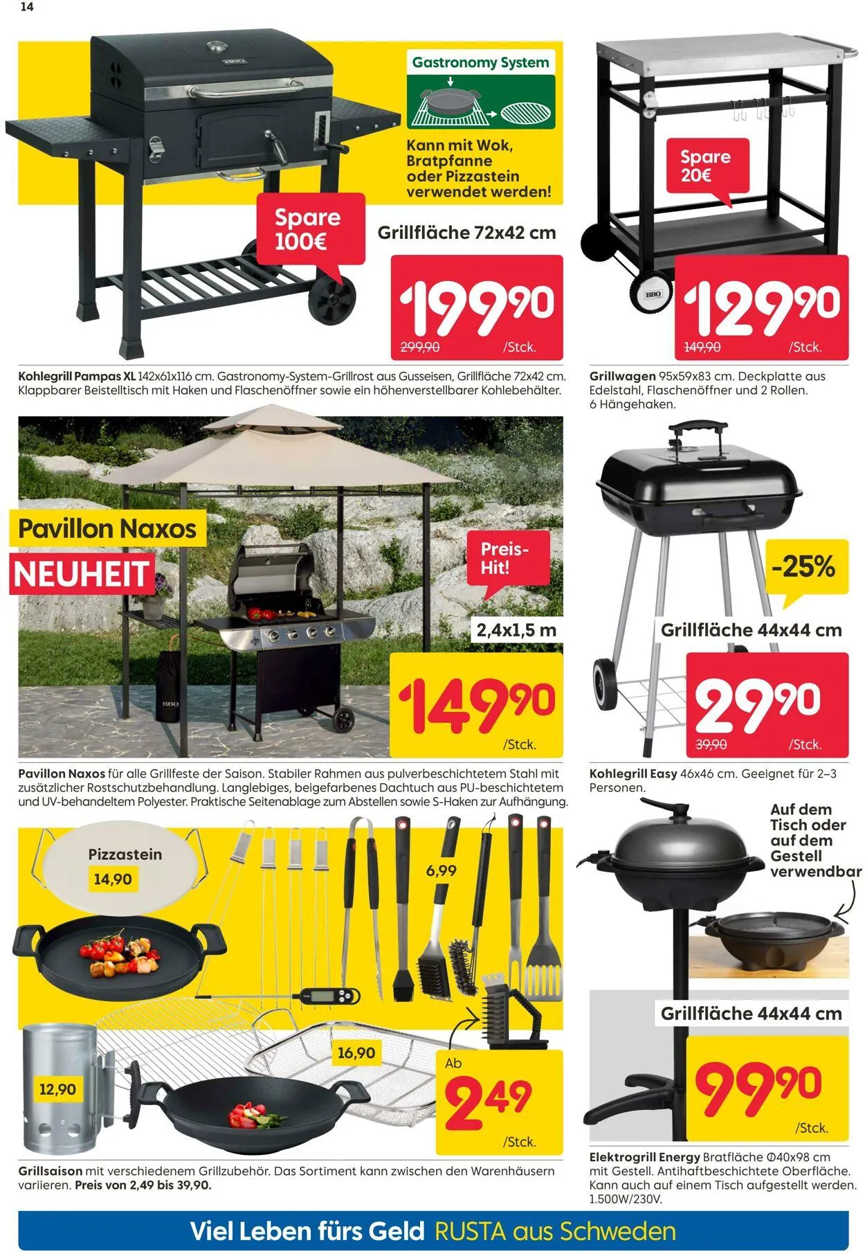 Rusta von 19. Mai bis 2. Juni 2025 - Prospekt seite 14