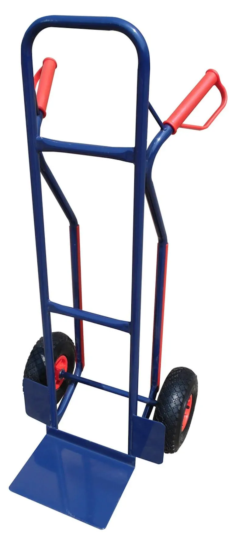 METRO Professional Sackkarre QT3076, Stahl / Polypropylen, 52 x 49 x 118.5 cm, Tragkraft: 200 kg, blau