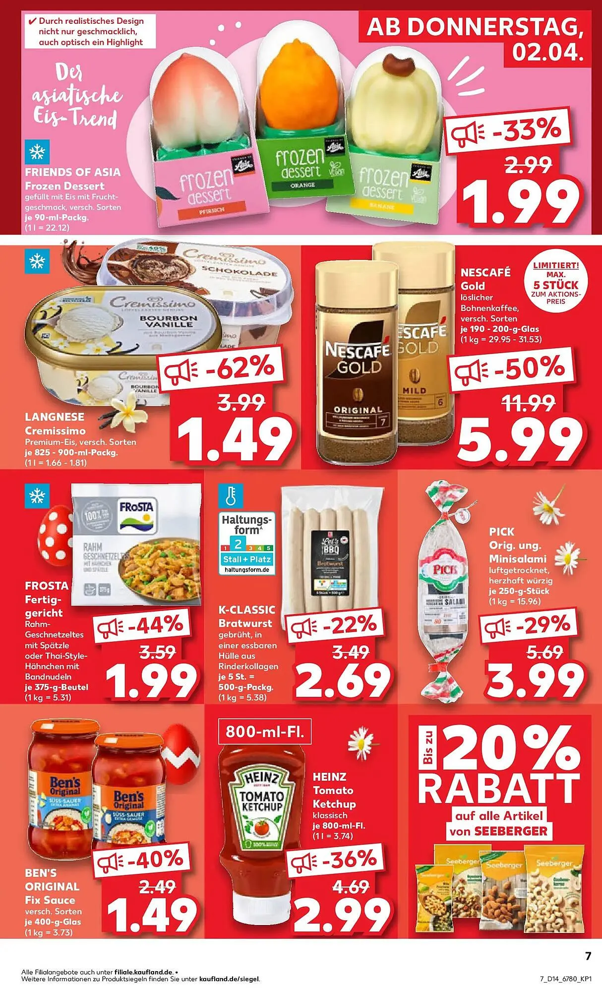 Kaufland Prospekt von 29. März bis 1. April 2026 - Prospekt seite 21