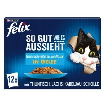 Felix So gut wie es aussieht 12x85g Geschmacksvielfalt aus dem Wasser