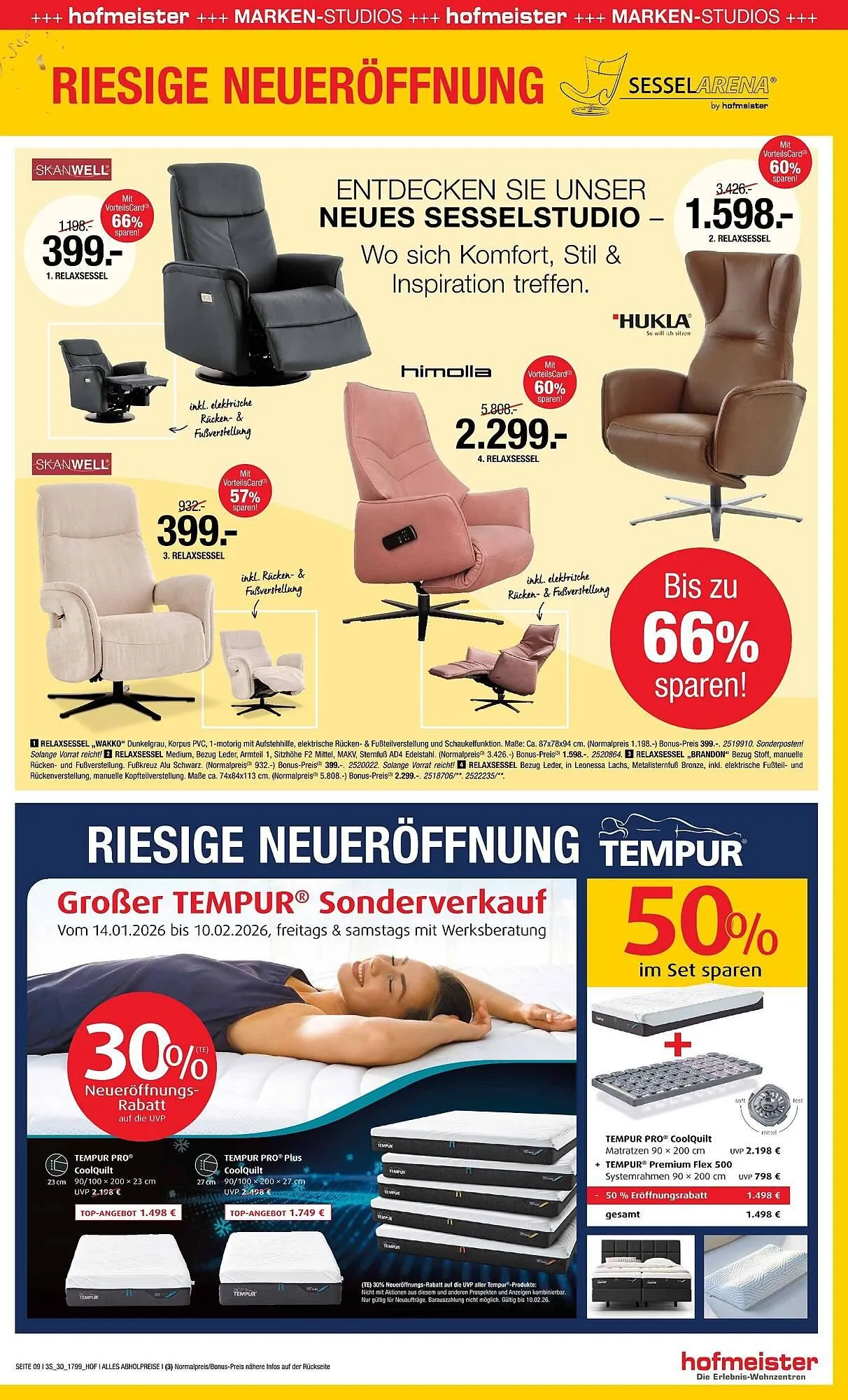 Hofmeister Prospekt von 14. Januar bis 10. Februar 2026 - Prospekt seite 9