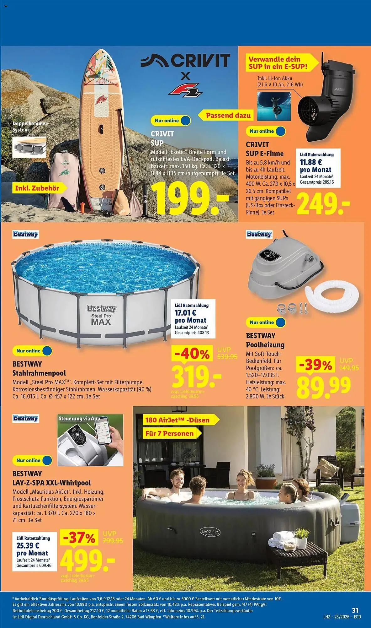 Lidl Prospekt von 1. Juni bis 6. Juni 2026 - Prospekt seite 31
