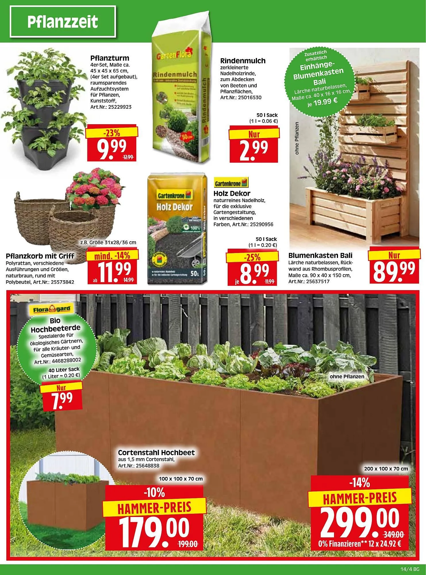 Herkules Baumarkt Prospekt von 31. März bis 5. April 2025 - Prospekt seite 4