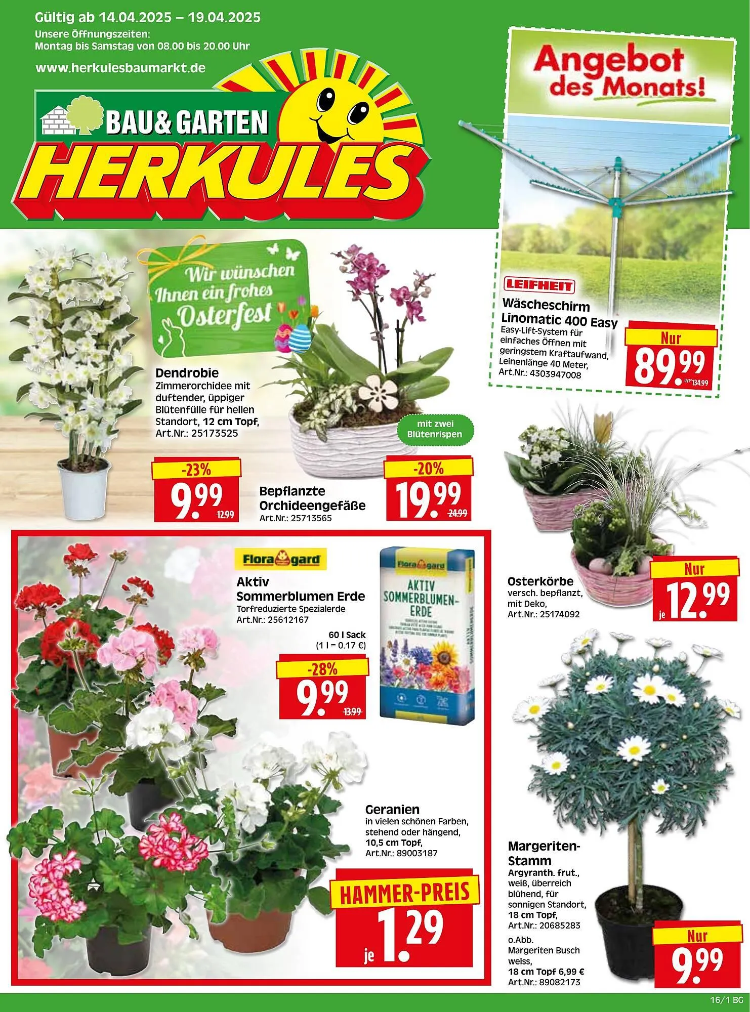 Herkules Baumarkt Prospekt - 1