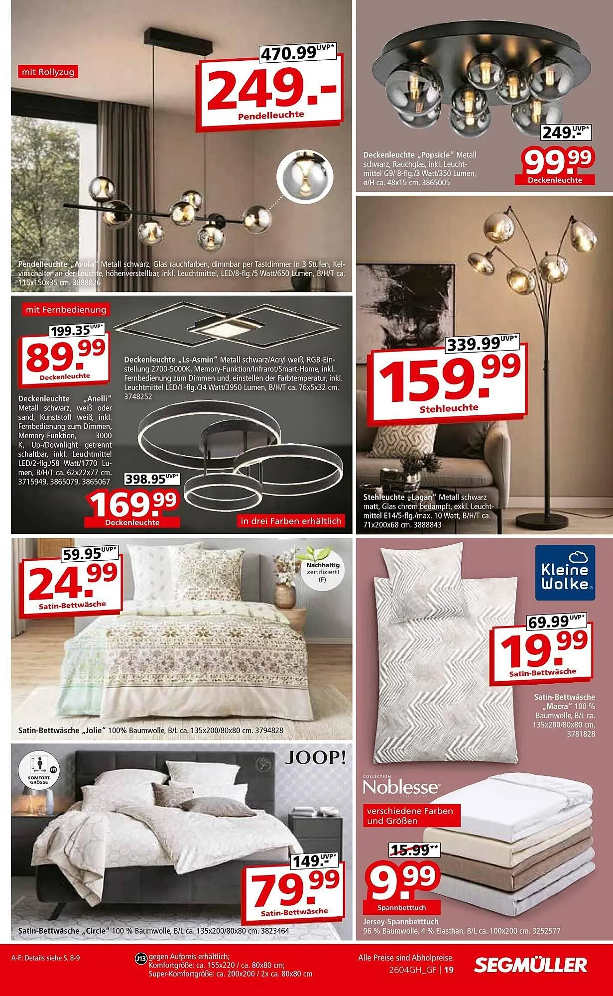 Segmüller Prospekt von 4. April bis 25. April 2026 - Prospekt seite 33