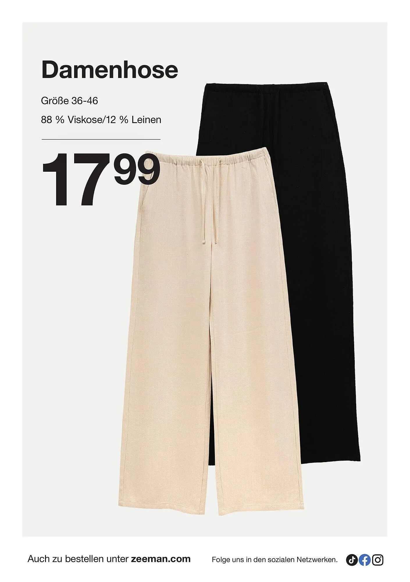 Zeeman Prospekt von 14. März bis 20. März 2026 - Prospekt seite 16