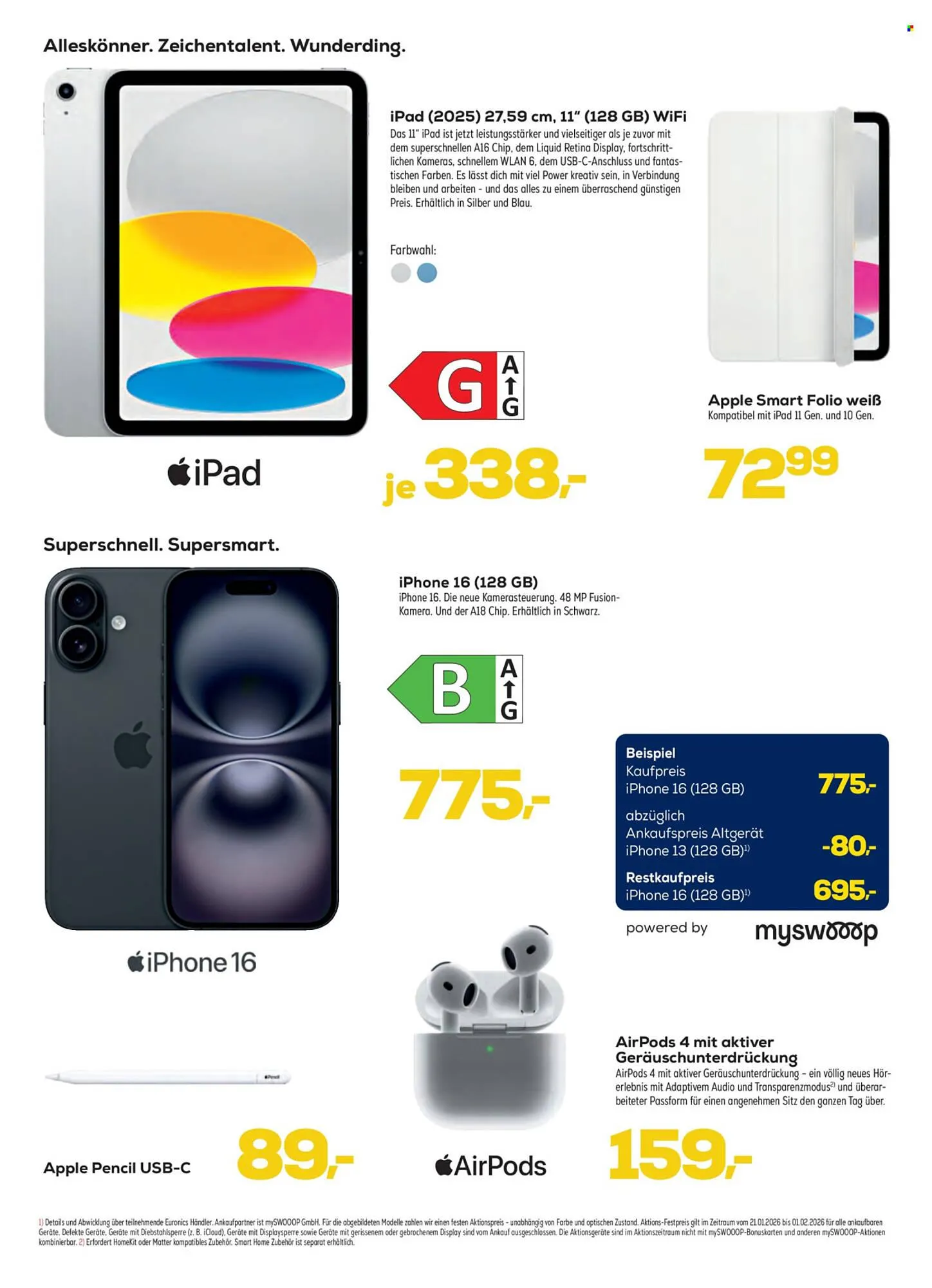 Euronics XXL Prospekt von 21. Januar bis 1. Februar 2026 - Prospekt seite 12