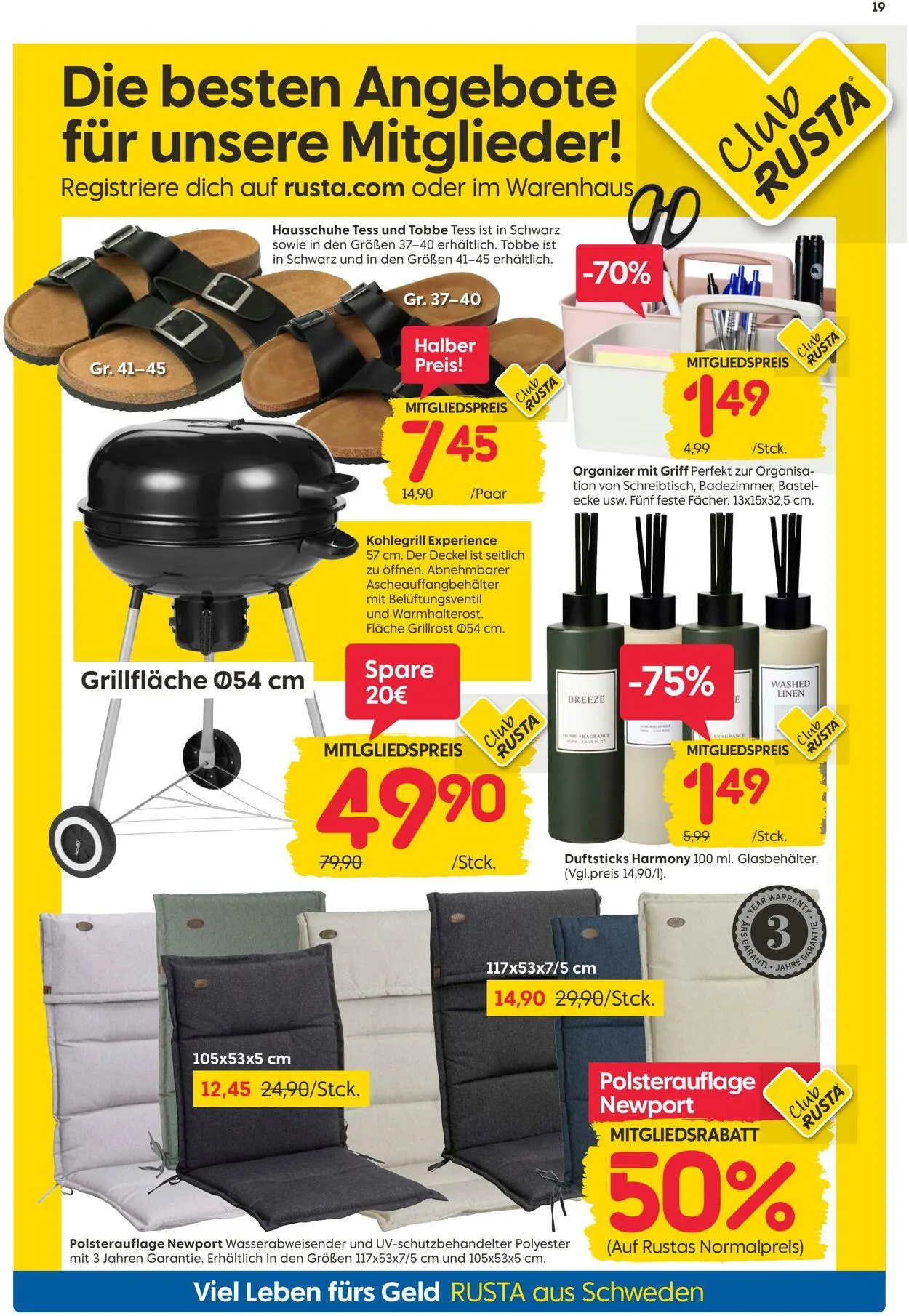 Rusta von 19. Mai bis 2. Juni 2025 - Prospekt seite 19