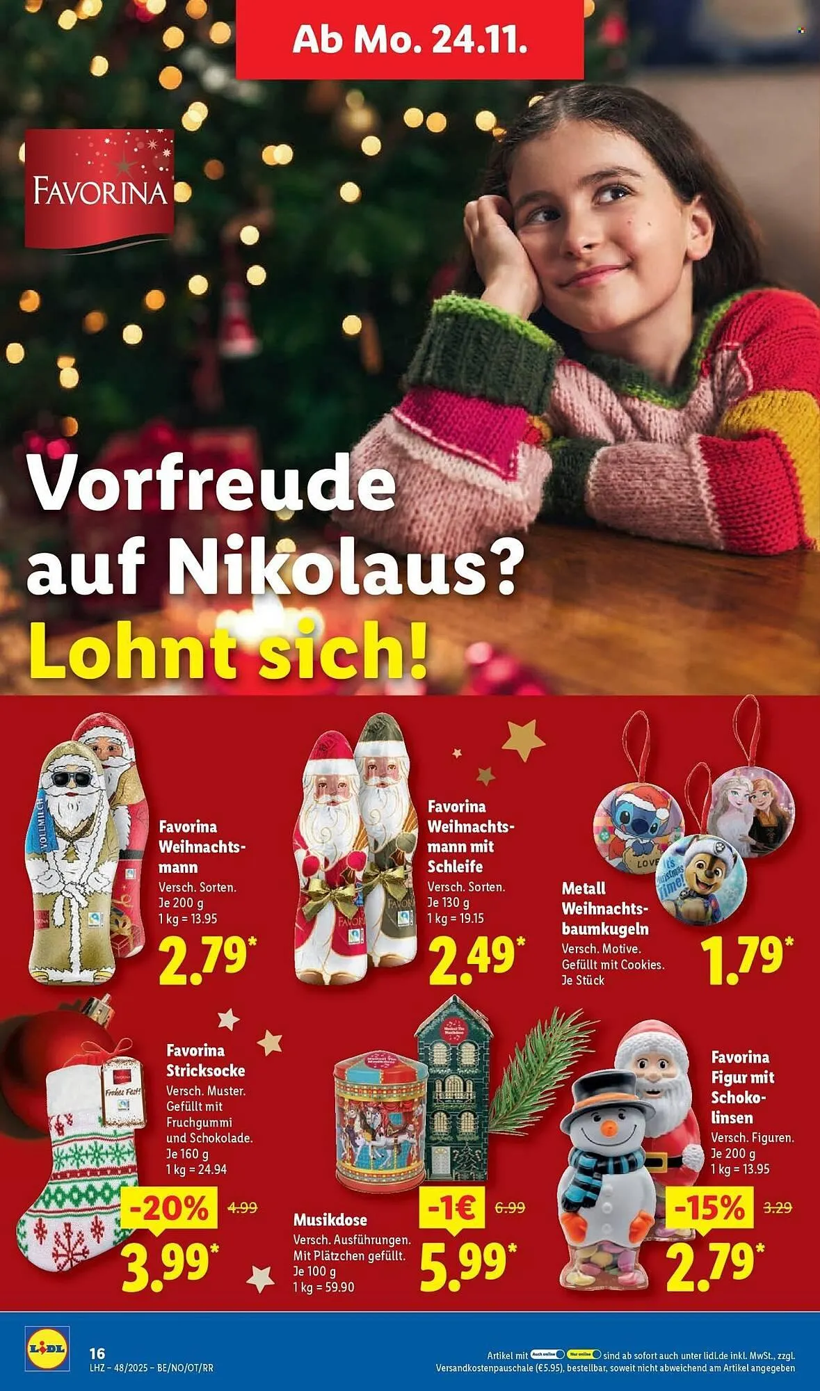 Lidl Prospekt von 24. November bis 29. November 2025 - Prospekt seite 20