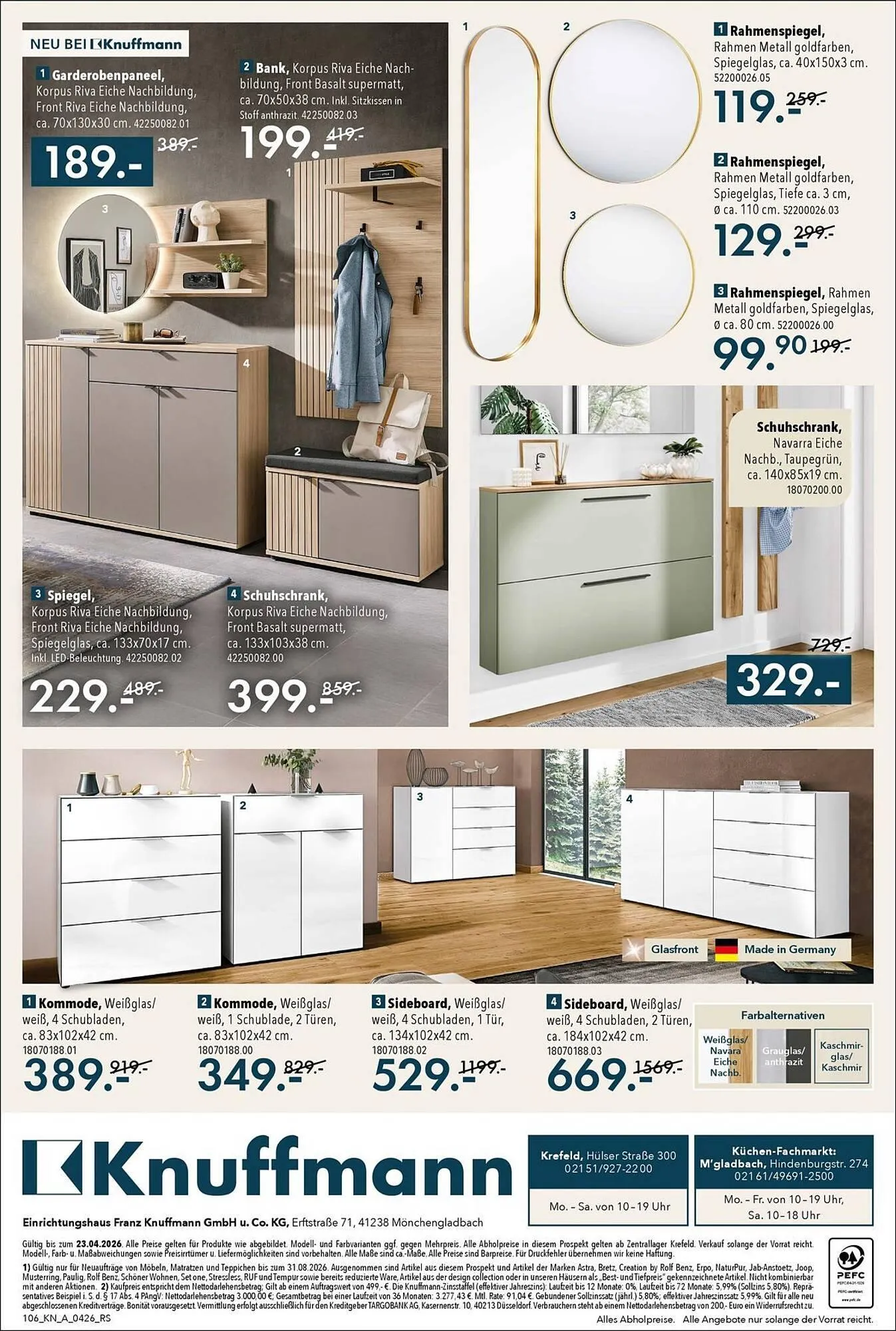 Franz Knuffmann Prospekt von 27. März bis 23. April 2026 - Prospekt seite 12