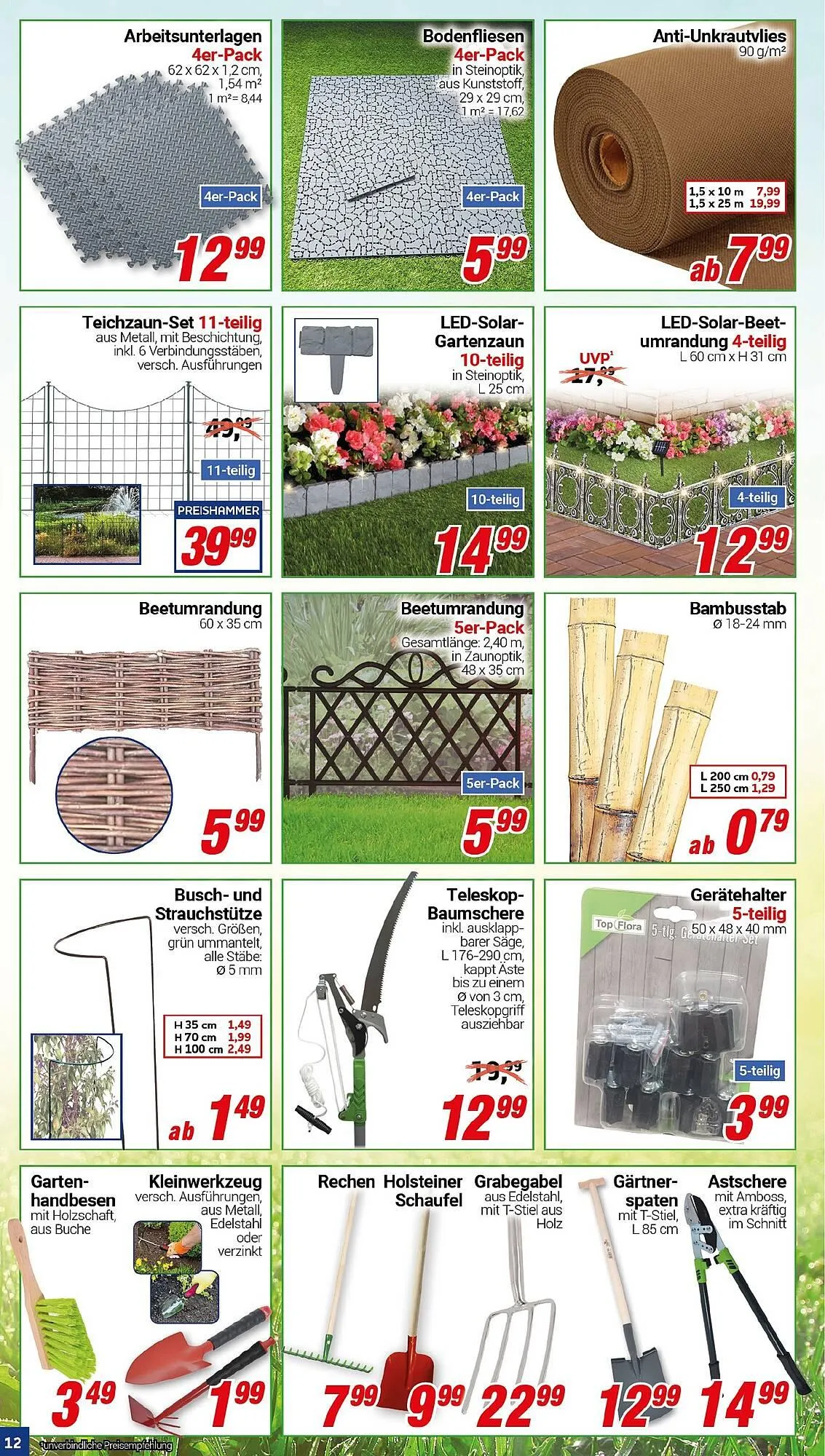 CENTERSHOP Prospekt von 31. März bis 5. April 2025 - Prospekt seite 12