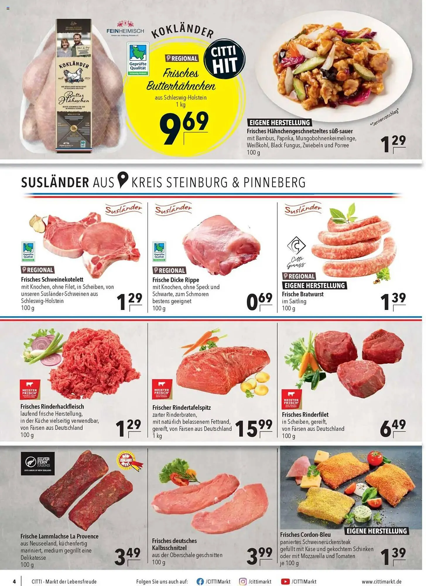 CITTI Markt Prospekt von 2. April bis 8. April 2025 - Prospekt seite 4
