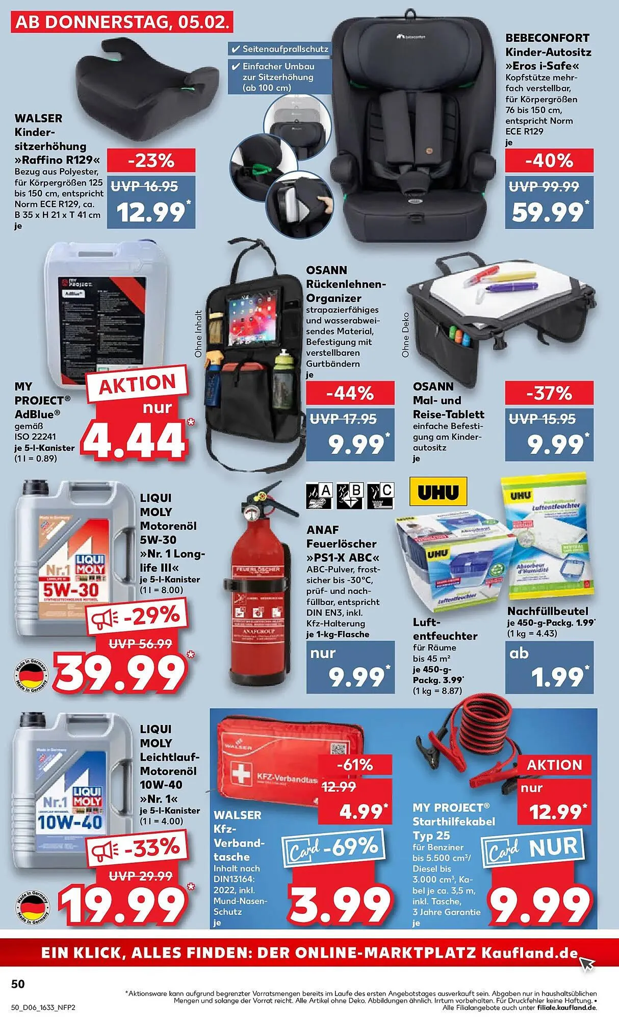 Kaufland Prospekt von 8. Februar bis 11. Februar 2026 - Prospekt seite 50