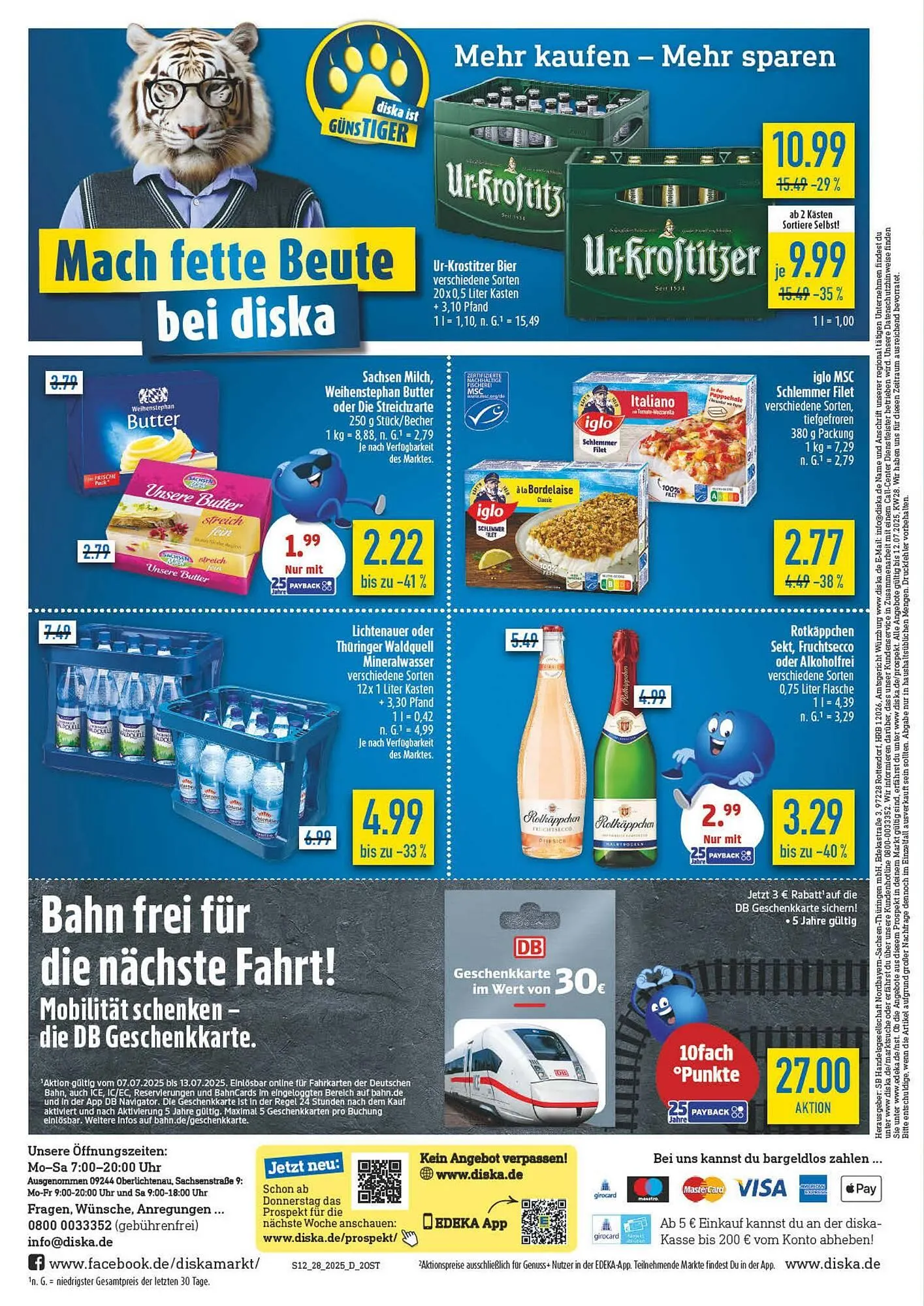 diska Prospekt von 7. Juli bis 12. Juli 2025 - Prospekt seite 12