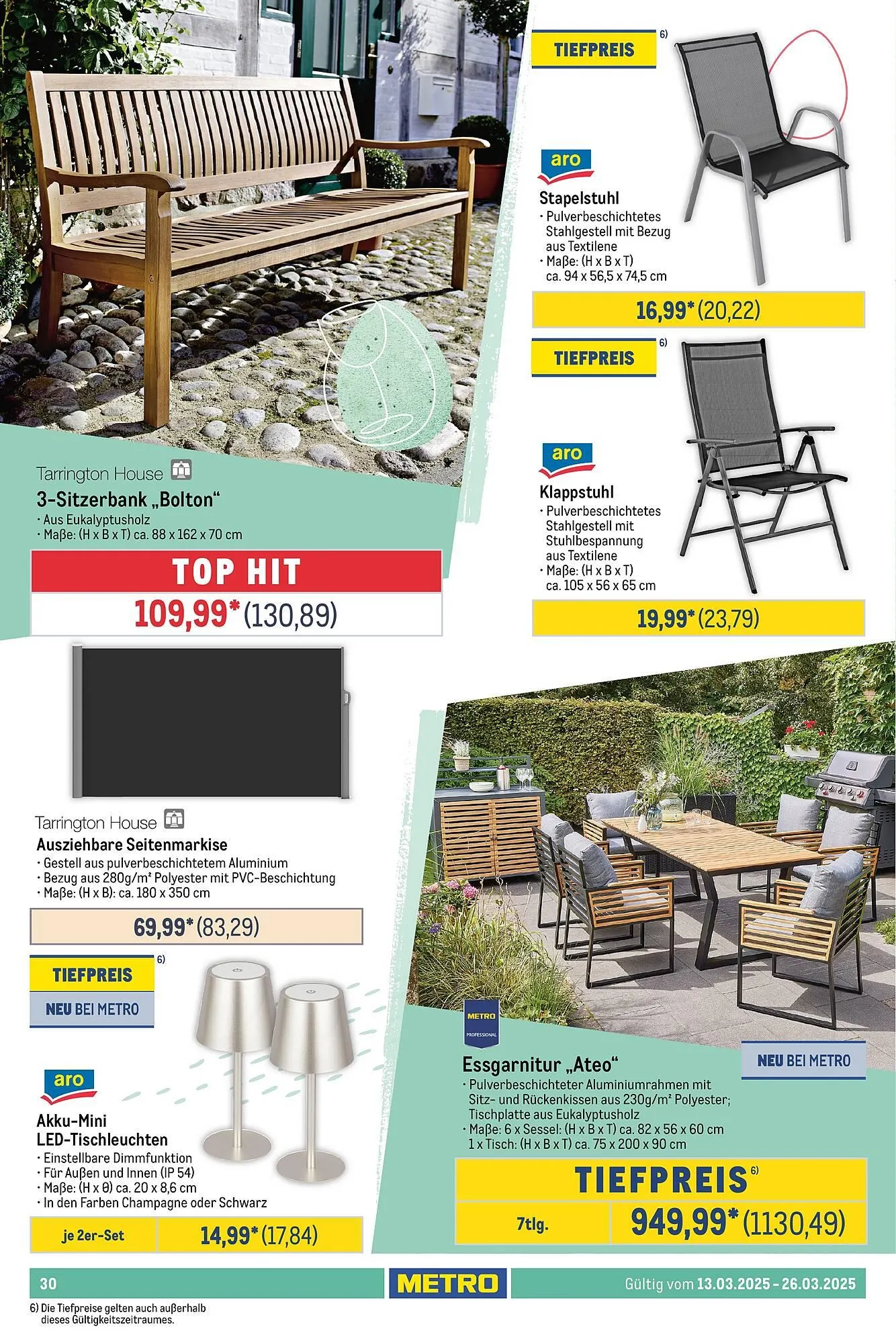 METRO Prospekt von 13. März bis 26. März 2025 - Prospekt seite 30