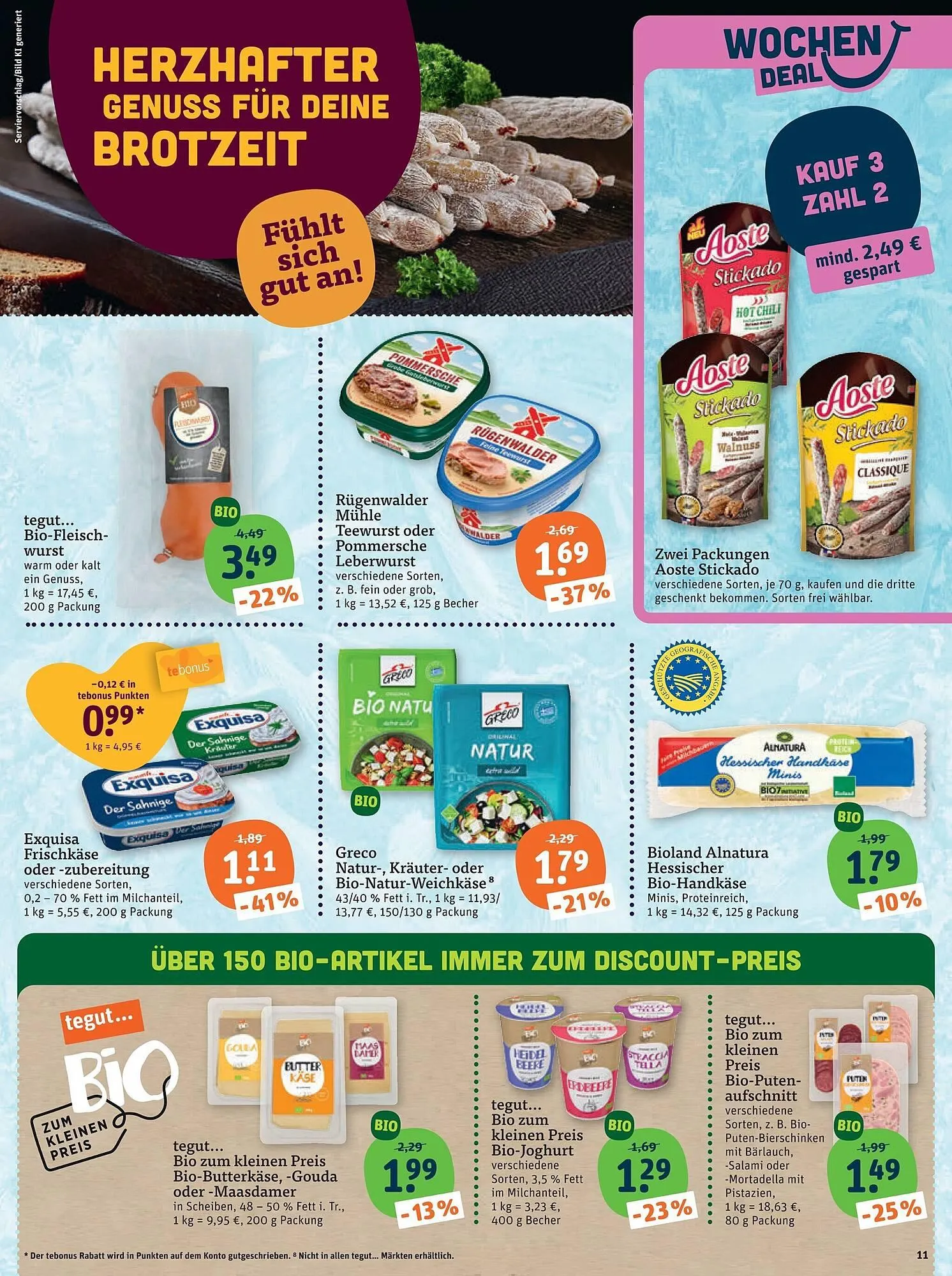 Tegut Prospekt von 16. Februar bis 21. Februar 2026 - Prospekt seite 13