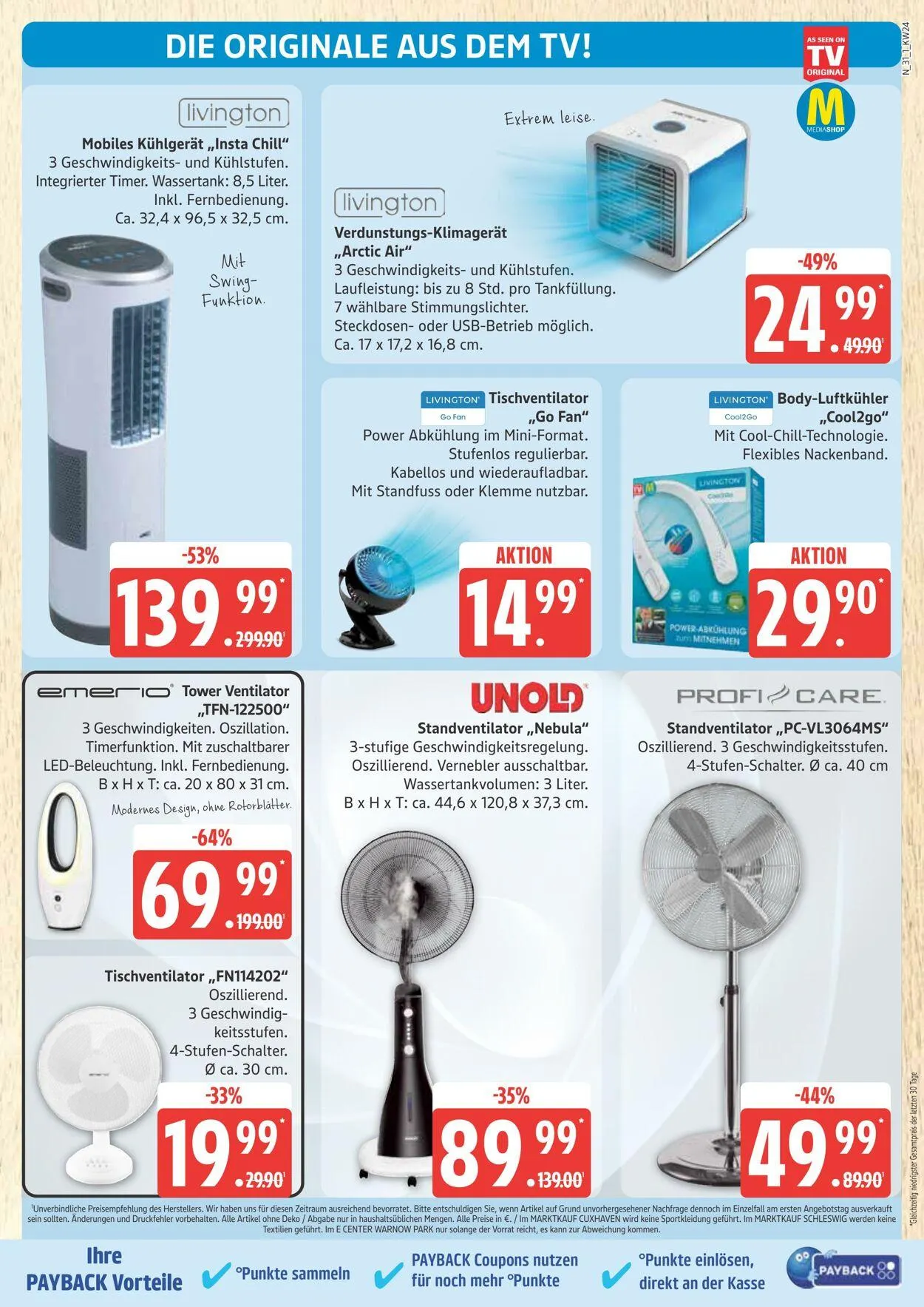 Marktkauf Aktueller Prospekt von 16. Juni bis 21. Juni 2025 - Prospekt seite 31