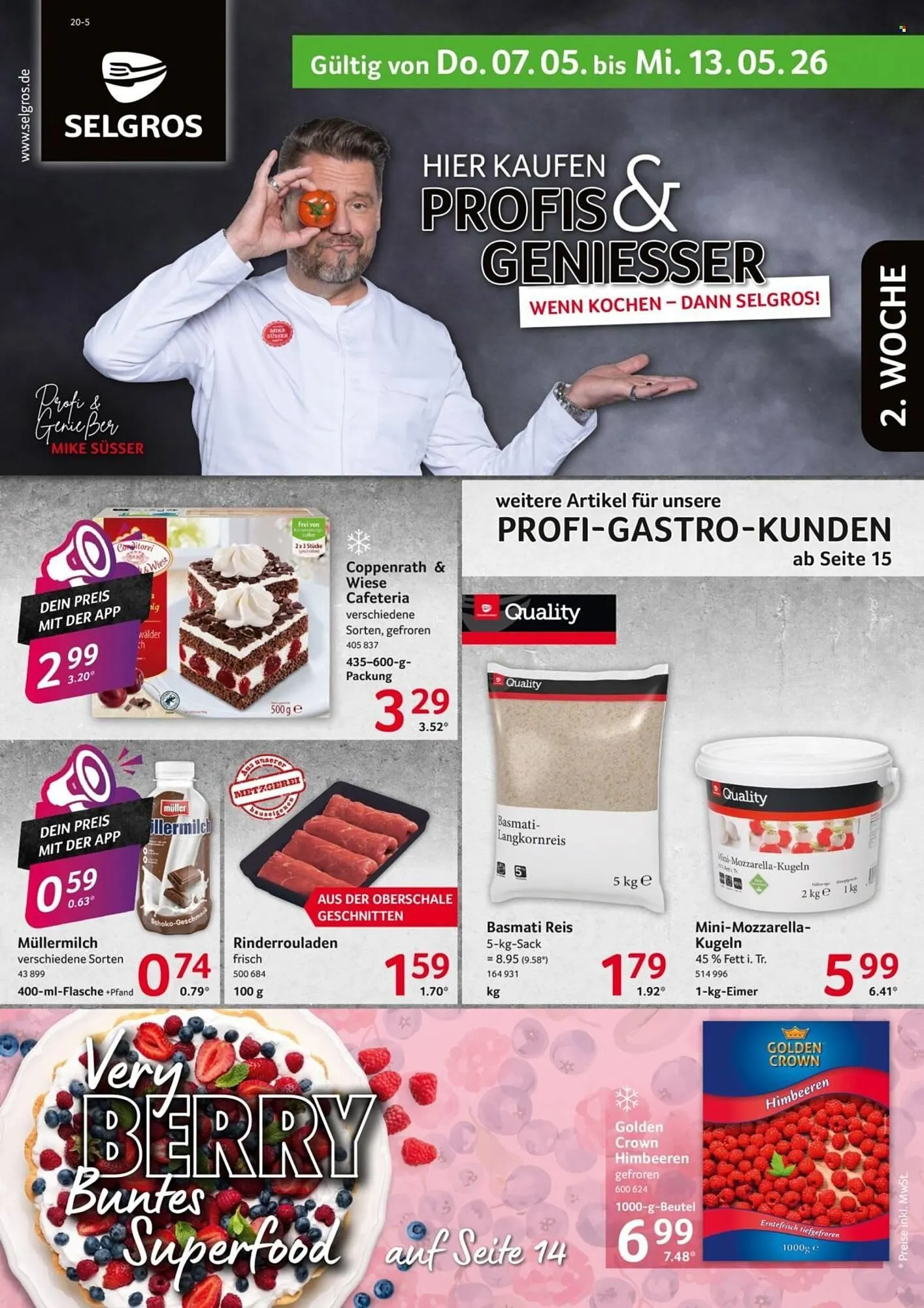 Selgros Prospekt von 7. Mai bis 13. Mai 2026 - Prospekt seite 1