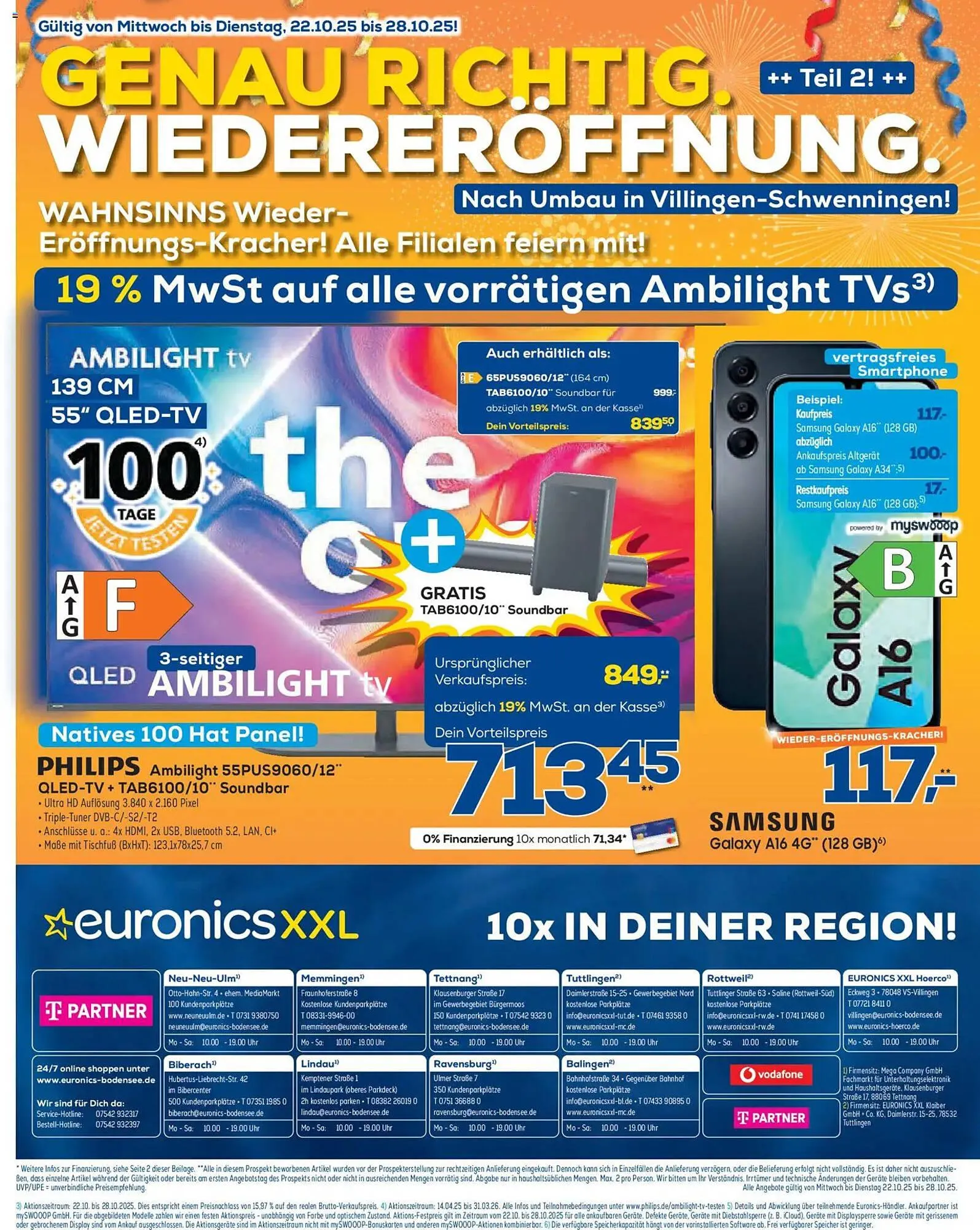 Euronics XXL Prospekt von 22. Oktober bis 28. Oktober 2025 - Prospekt seite 12