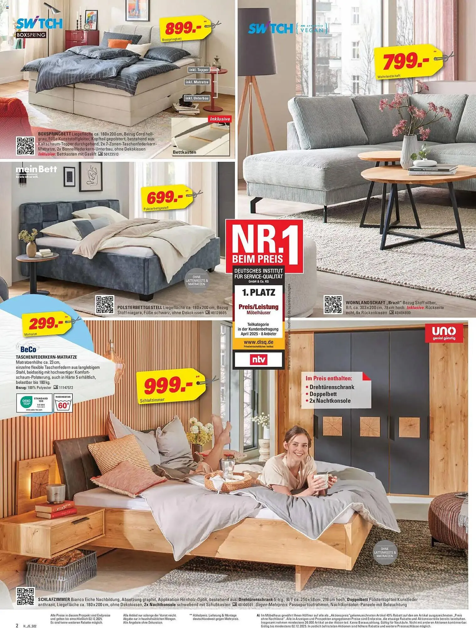 Höffner Prospekt von 19. November bis 2. Dezember 2025 - Prospekt seite 2