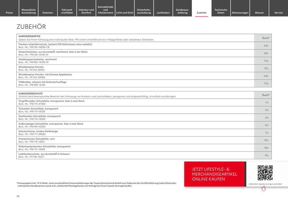 Toyota Corolla Cross von 3. April bis 3. April 2025 - Prospekt seite 18