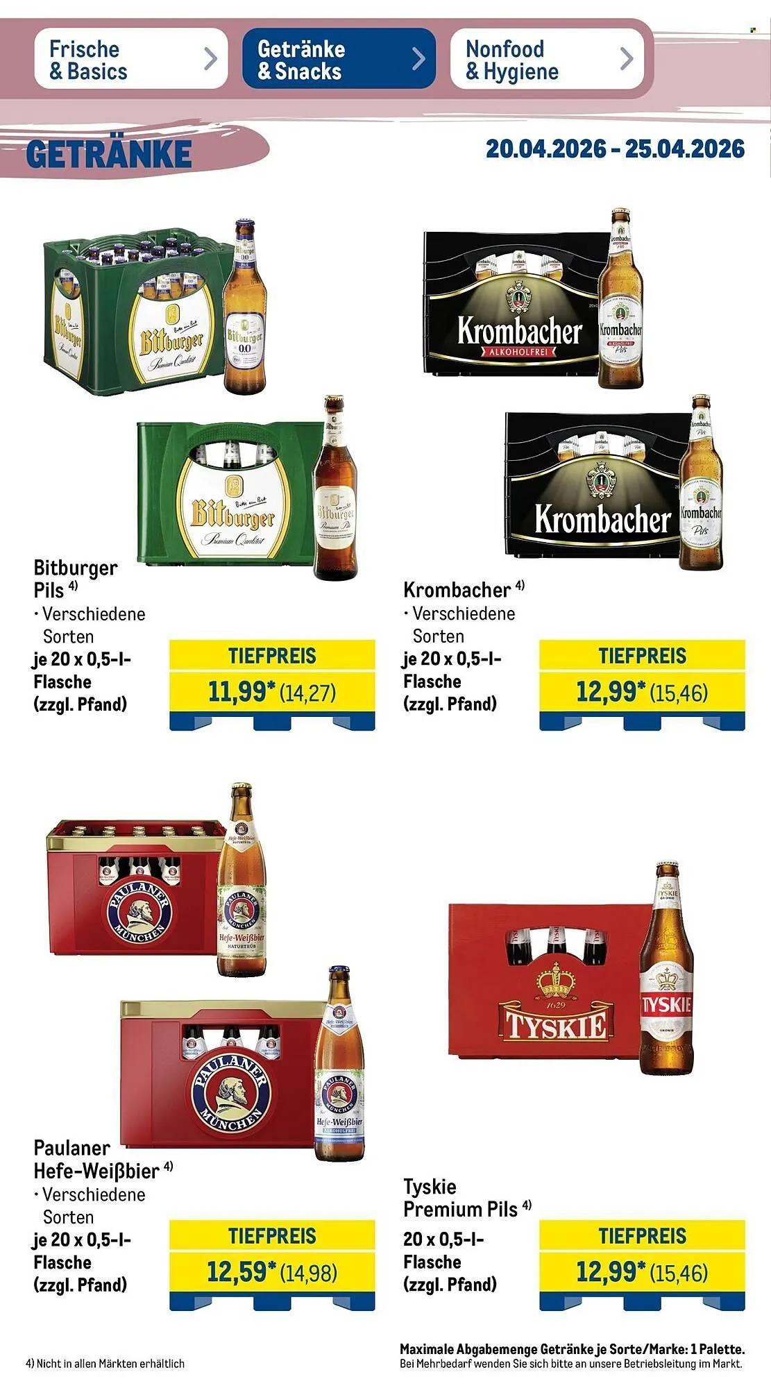 METRO Prospekt von 20. April bis 25. April 2026 - Prospekt seite 30