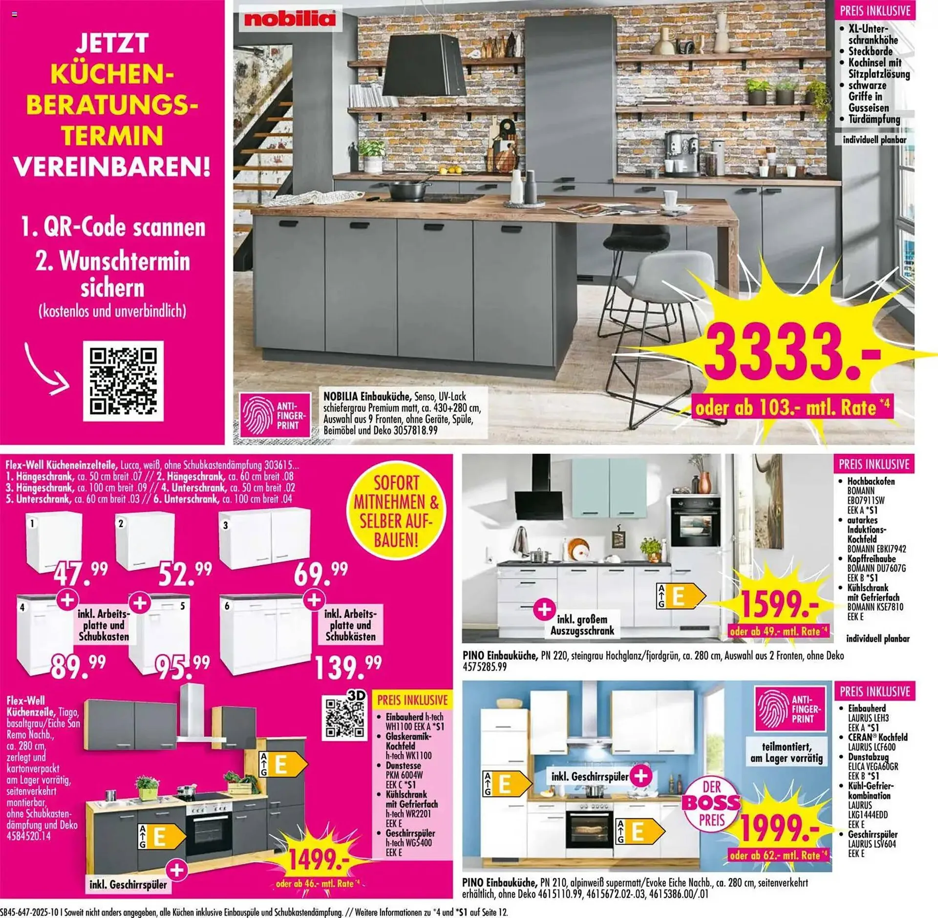 Möbel Boss Prospekt von 1. November bis 7. November 2025 - Prospekt seite 10
