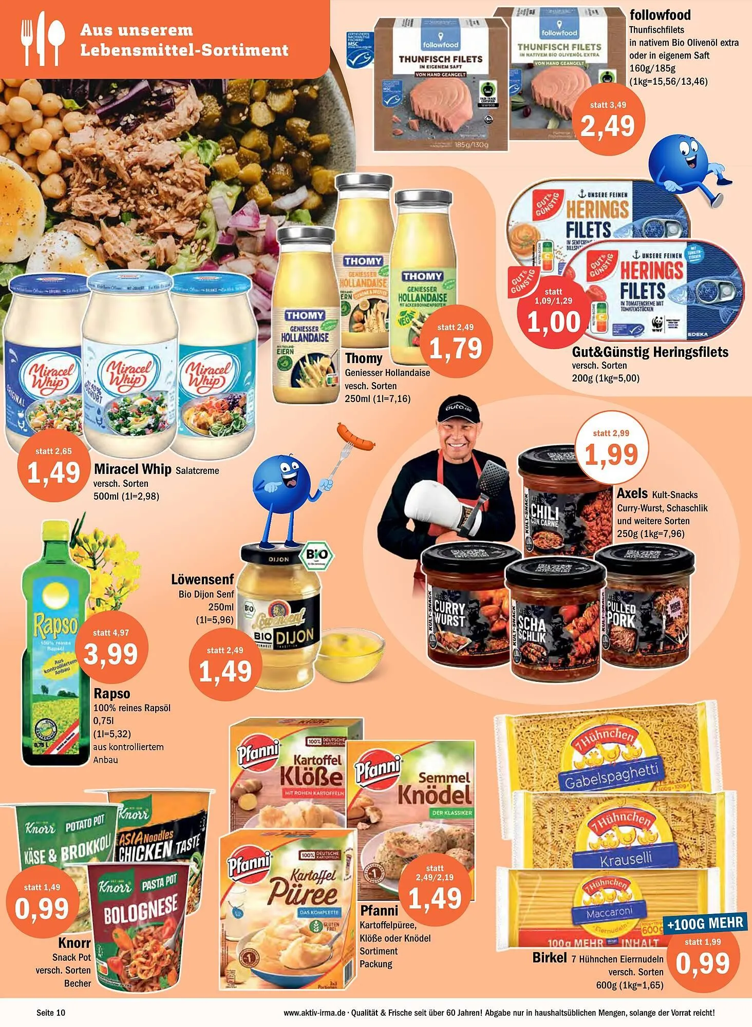 Aktiv Irma Prospekt von 10. März bis 15. März 2025 - Prospekt seite 10