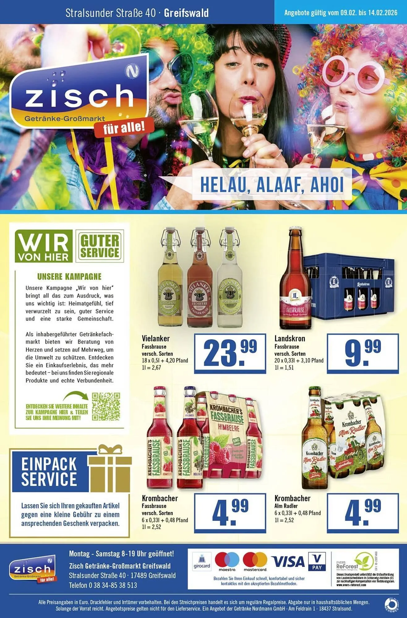 Zisch Prospekt von 9. Februar bis 14. Februar 2026 - Prospekt seite 8