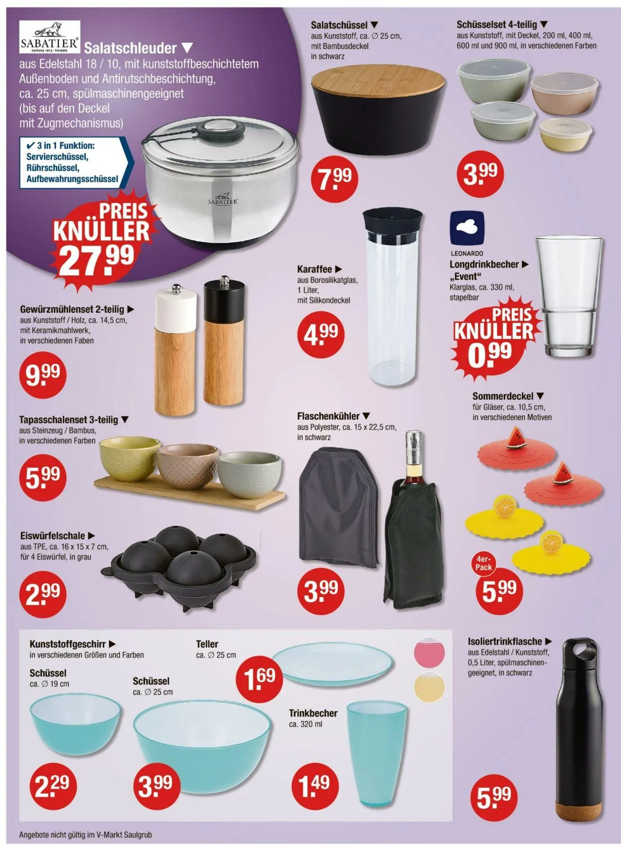 V-Markt Aktueller Prospekt von 22. Mai bis 28. Mai 2025 - Prospekt seite 20