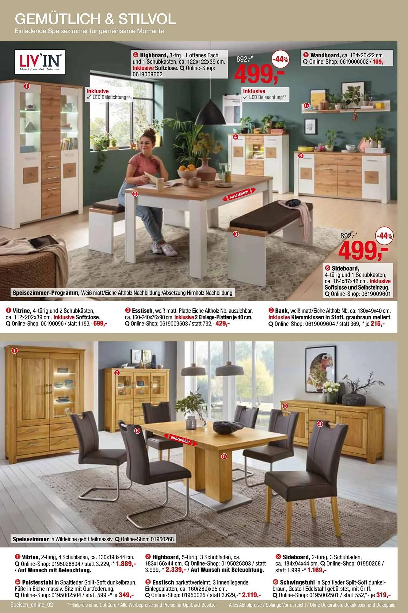 Opti Wohnwelt Prospekt von 26. Juni bis 1. September 2025 - Prospekt seite 2