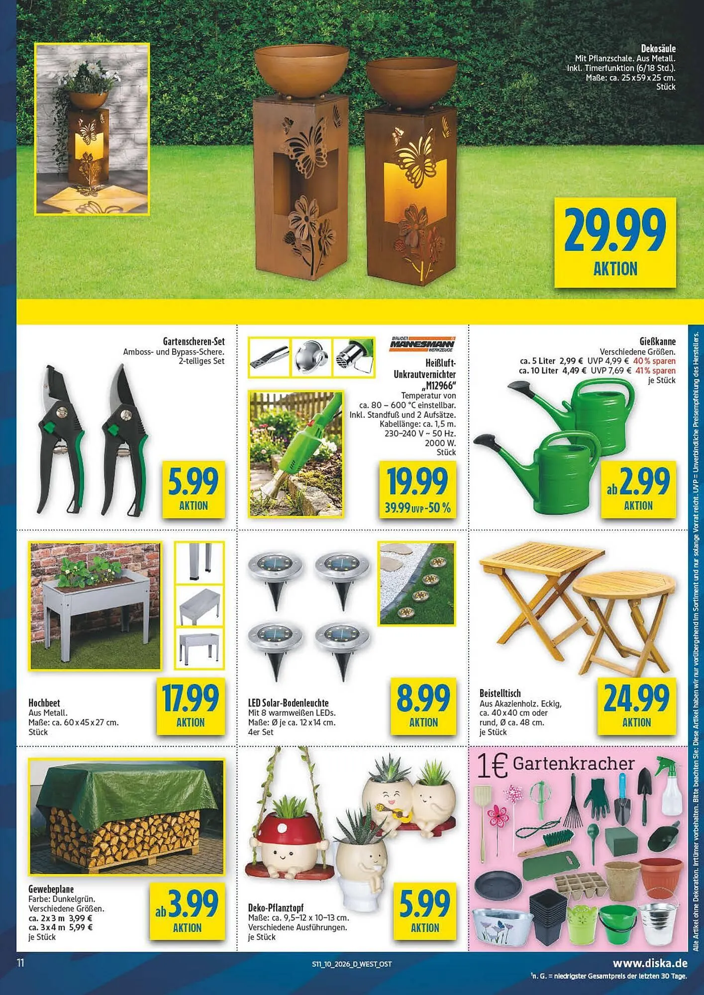 Diska Prospekt von 2. März bis 7. März 2026 - Prospekt seite 11