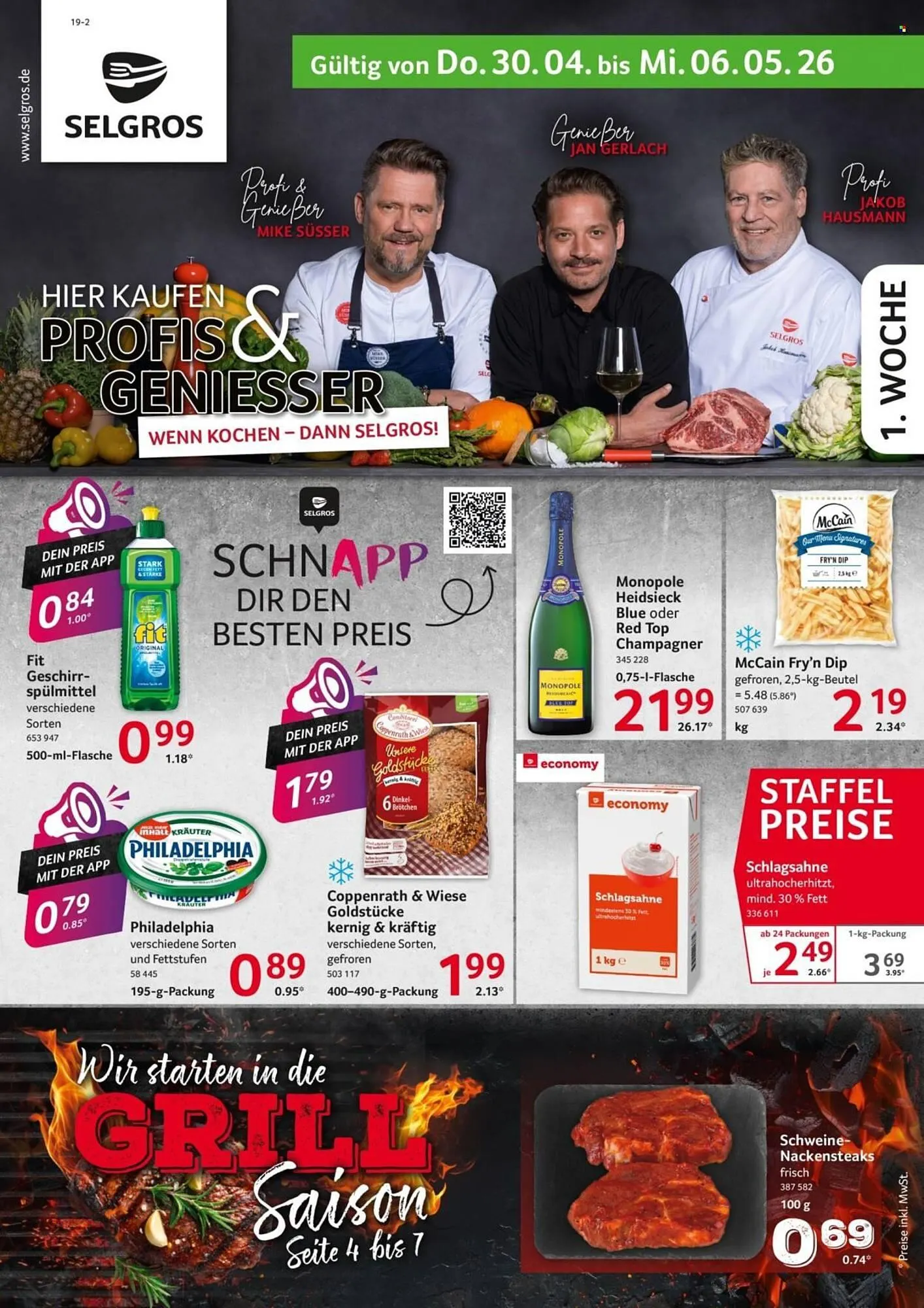 Selgros Prospekt von 30. April bis 6. Mai 2026 - Prospekt seite 1