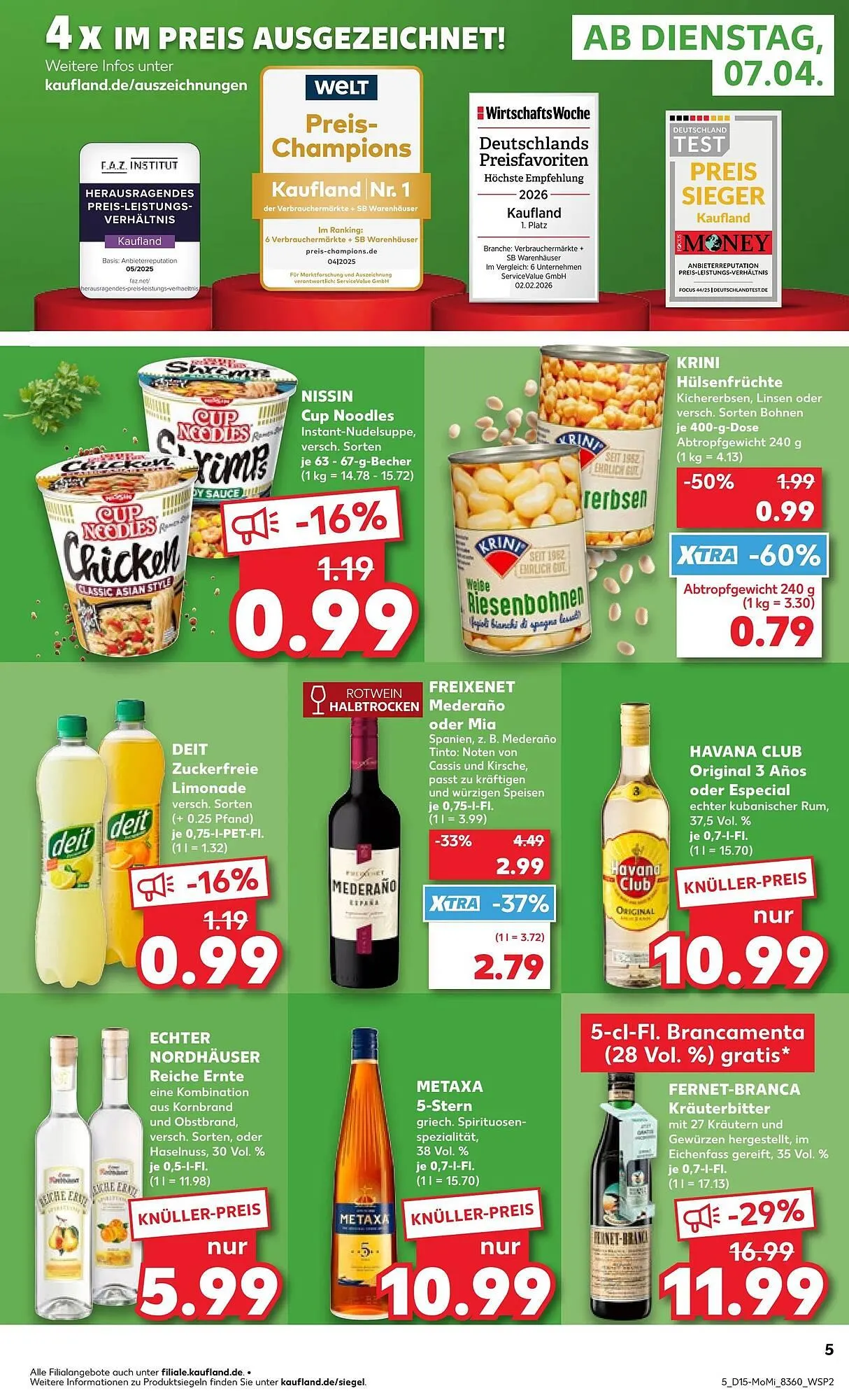 Kaufland Prospekt von 7. April bis 9. April 2026 - Prospekt seite 5