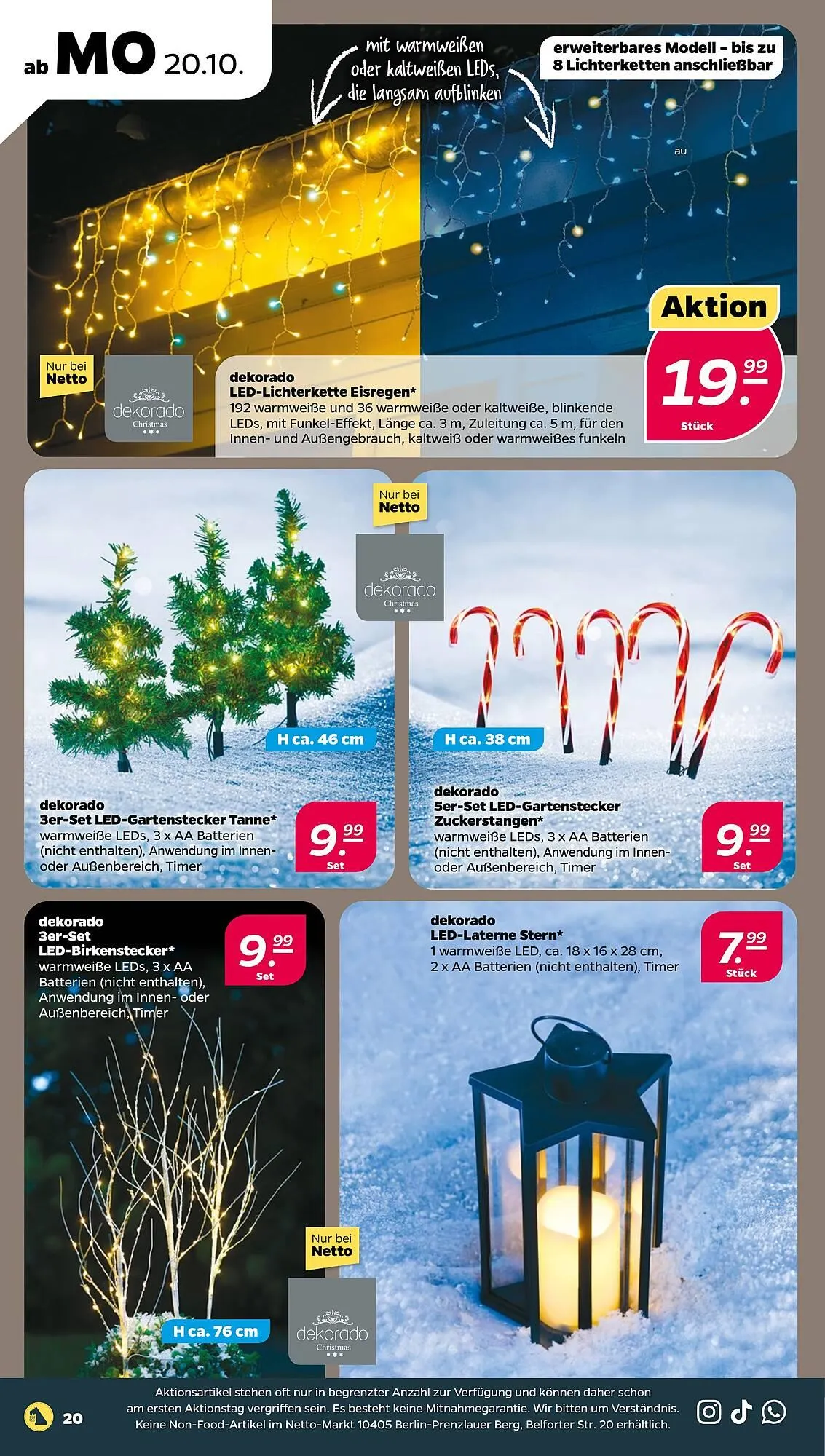 NETTO Prospekt von 20. Oktober bis 25. Oktober 2025 - Prospekt seite 22