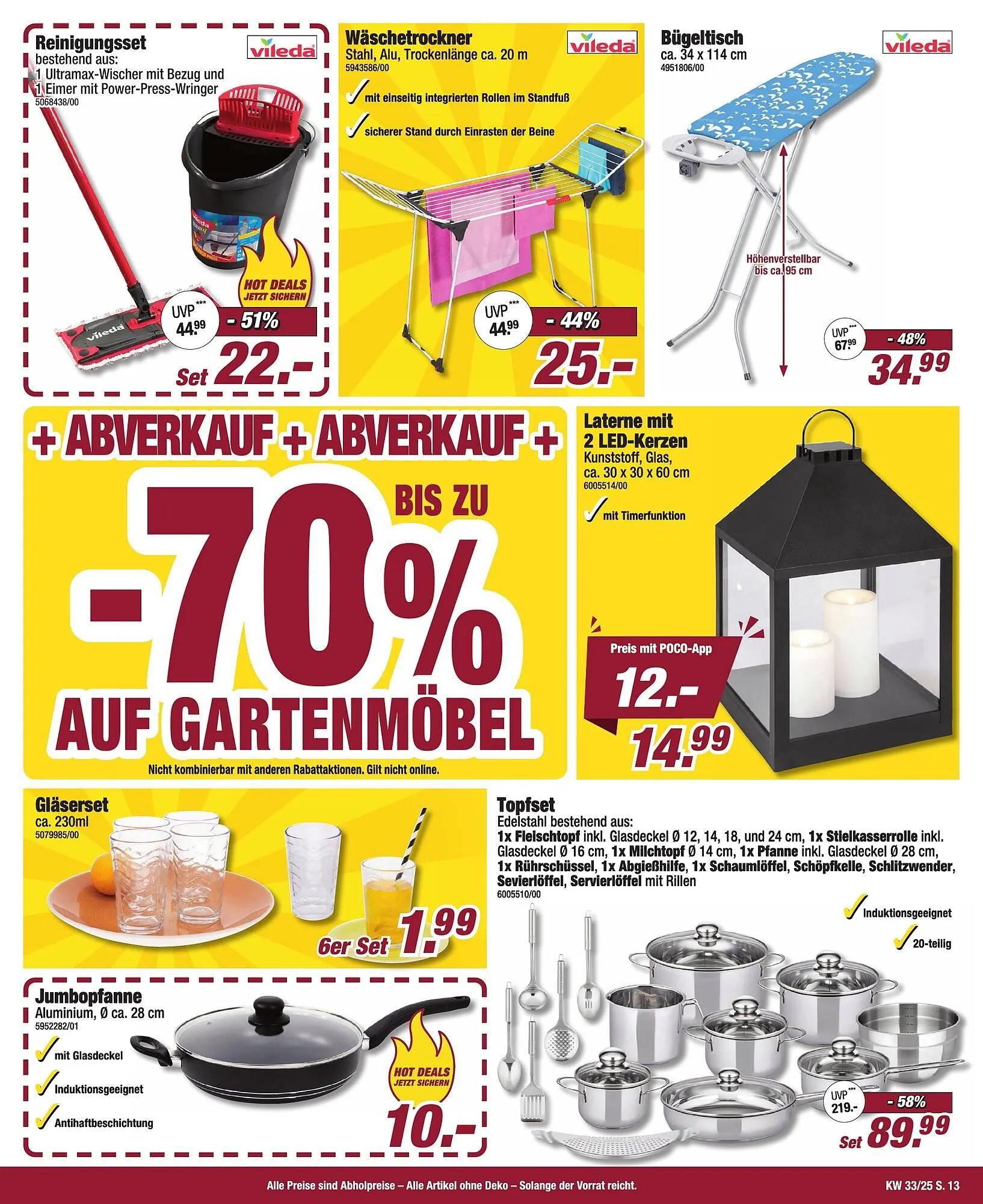 Poco Prospekt von 9. August bis 15. August 2025 - Prospekt seite 13