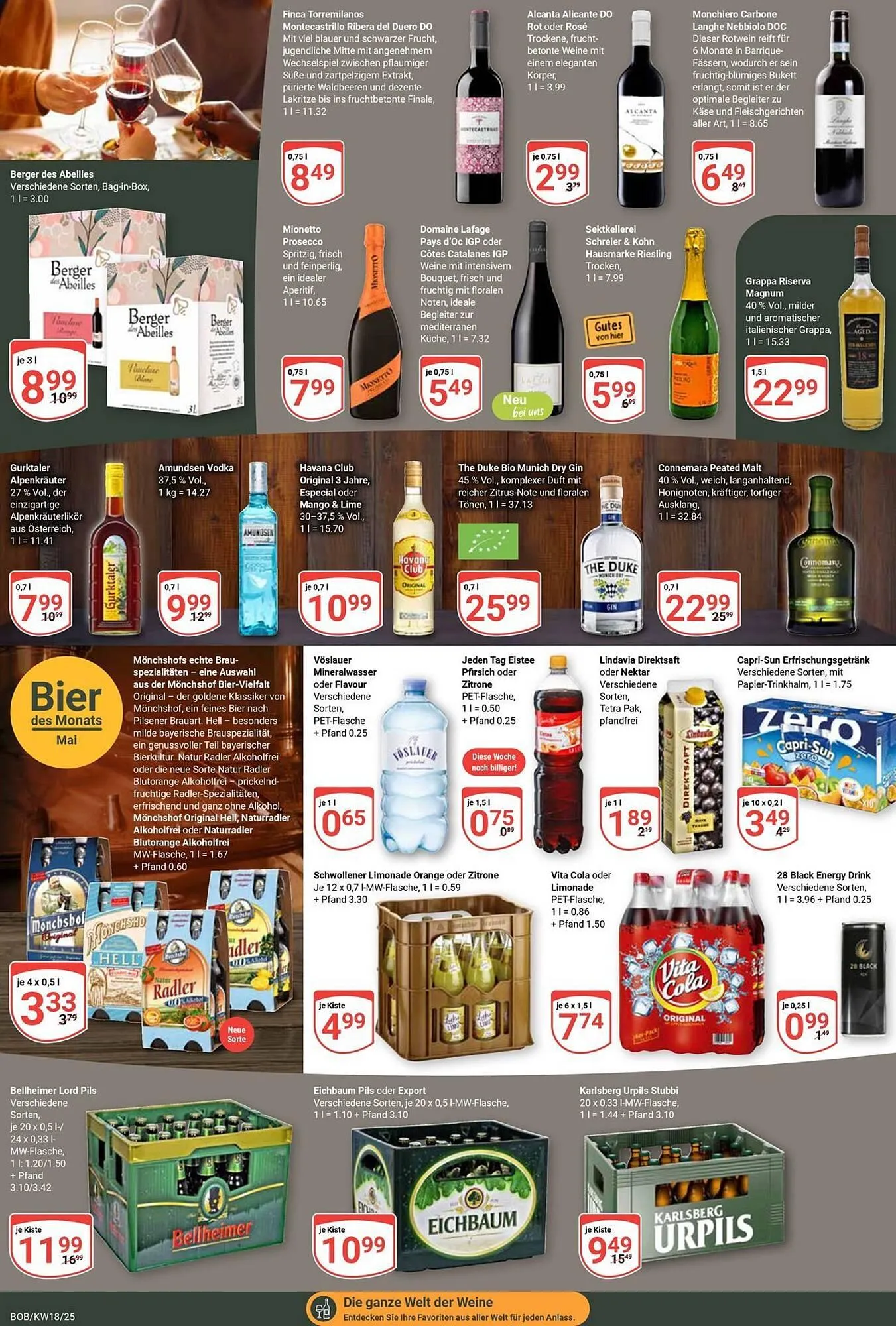 Globus Prospekt von 28. April bis 3. Mai 2025 - Prospekt seite 18