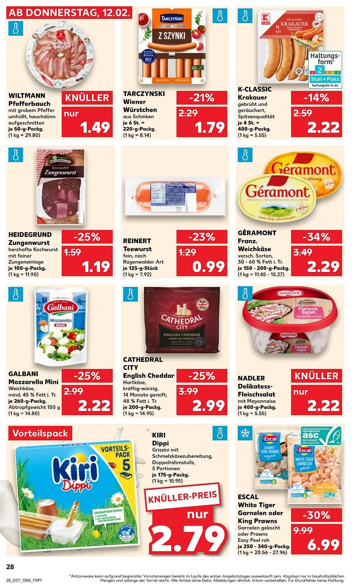 Kaufland Prospekt von 12. Februar bis 18. Februar 2026 - Prospekt seite 28