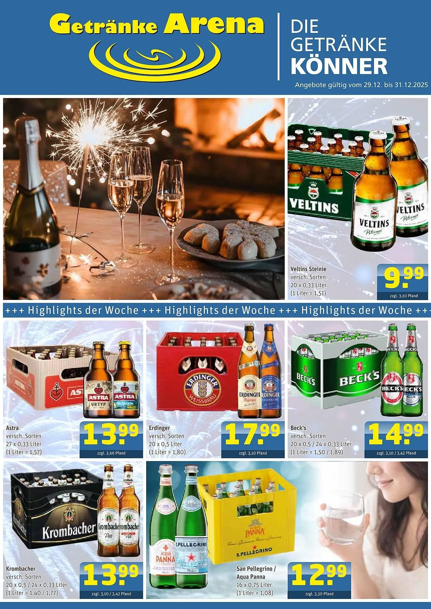 Getränke Arena Prospekt - 1