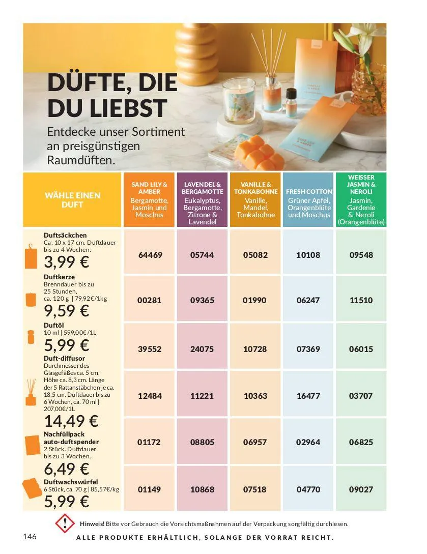 Avon Aktueller Prospekt von 7. Mai bis 21. Mai 2025 - Prospekt seite 146