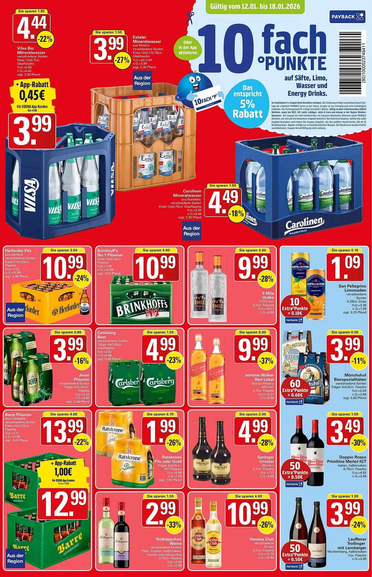 WEZ Prospekt von 12. Januar bis 17. Januar 2026 - Prospekt seite 13