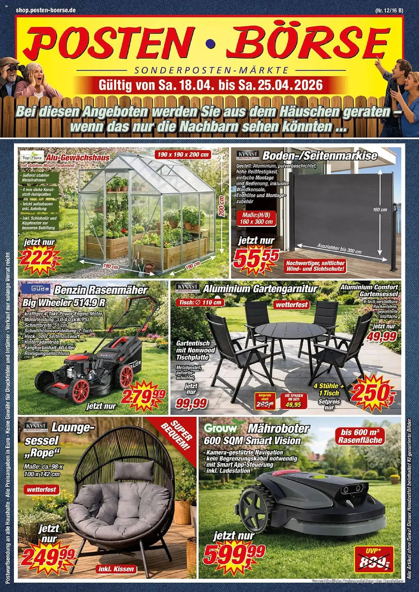 Posten Börse Prospekt von 18. April bis 25. April 2026 - Prospekt seite 1